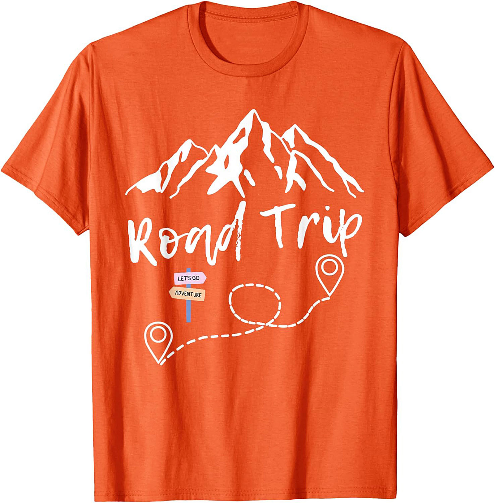 Road Trip Graphic Tee Mountain Adventure Unisex Shirt