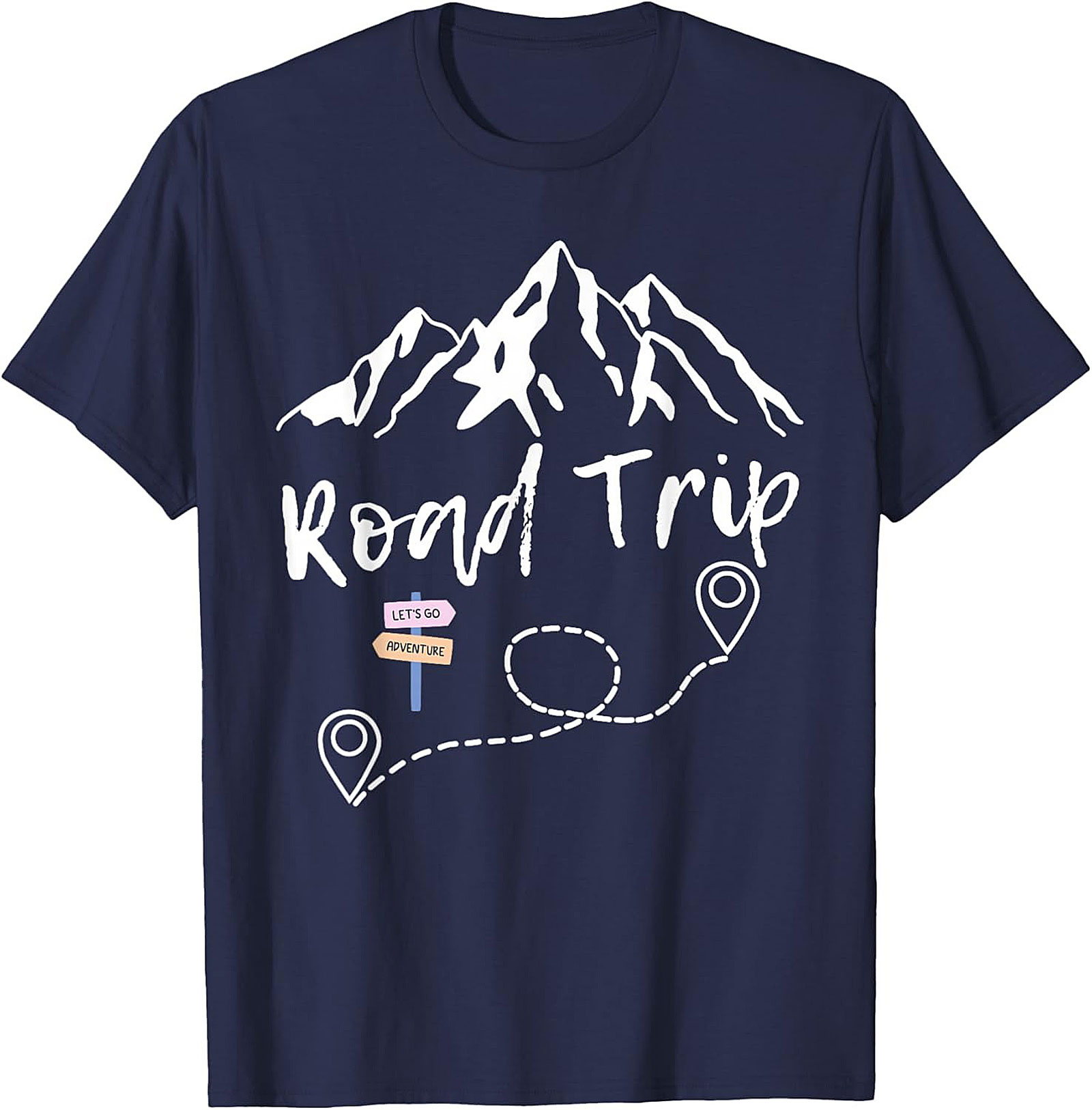 Road Trip Graphic Tee Mountain Adventure Unisex Shirt
