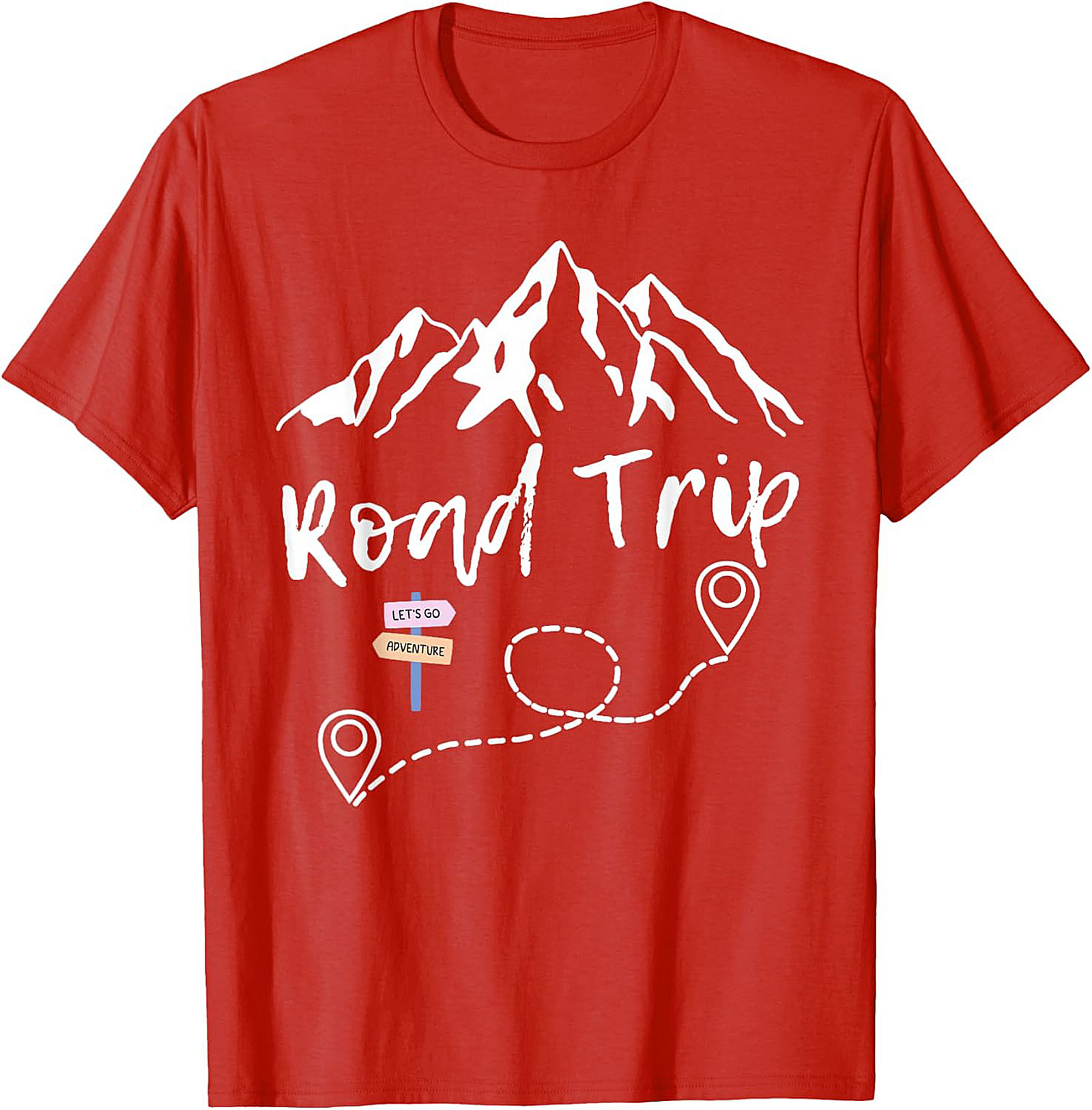 Road Trip Graphic Tee Mountain Adventure Unisex Shirt