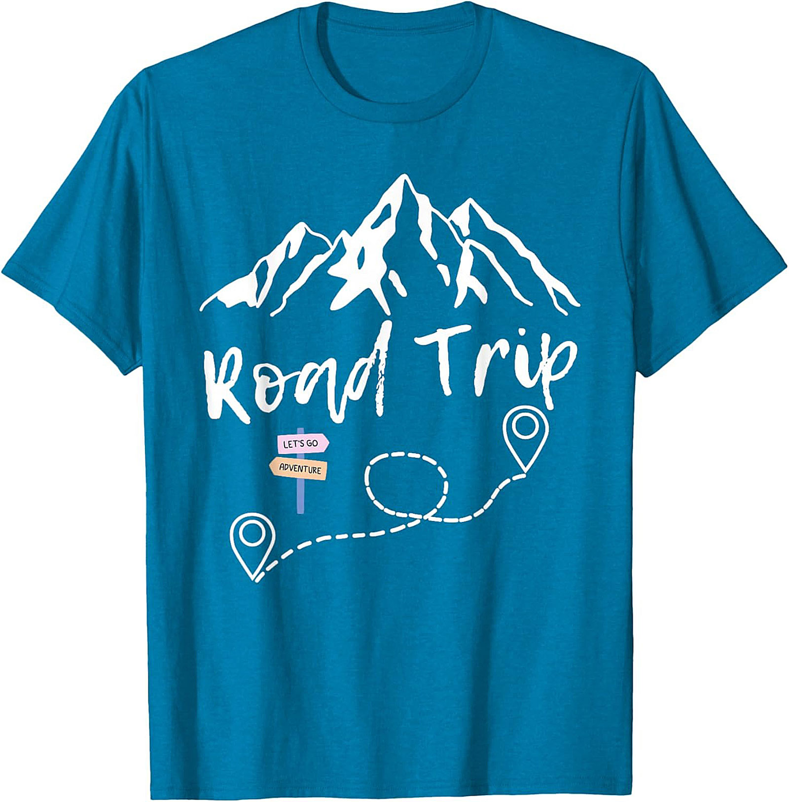 Road Trip Graphic Tee Mountain Adventure Unisex Shirt