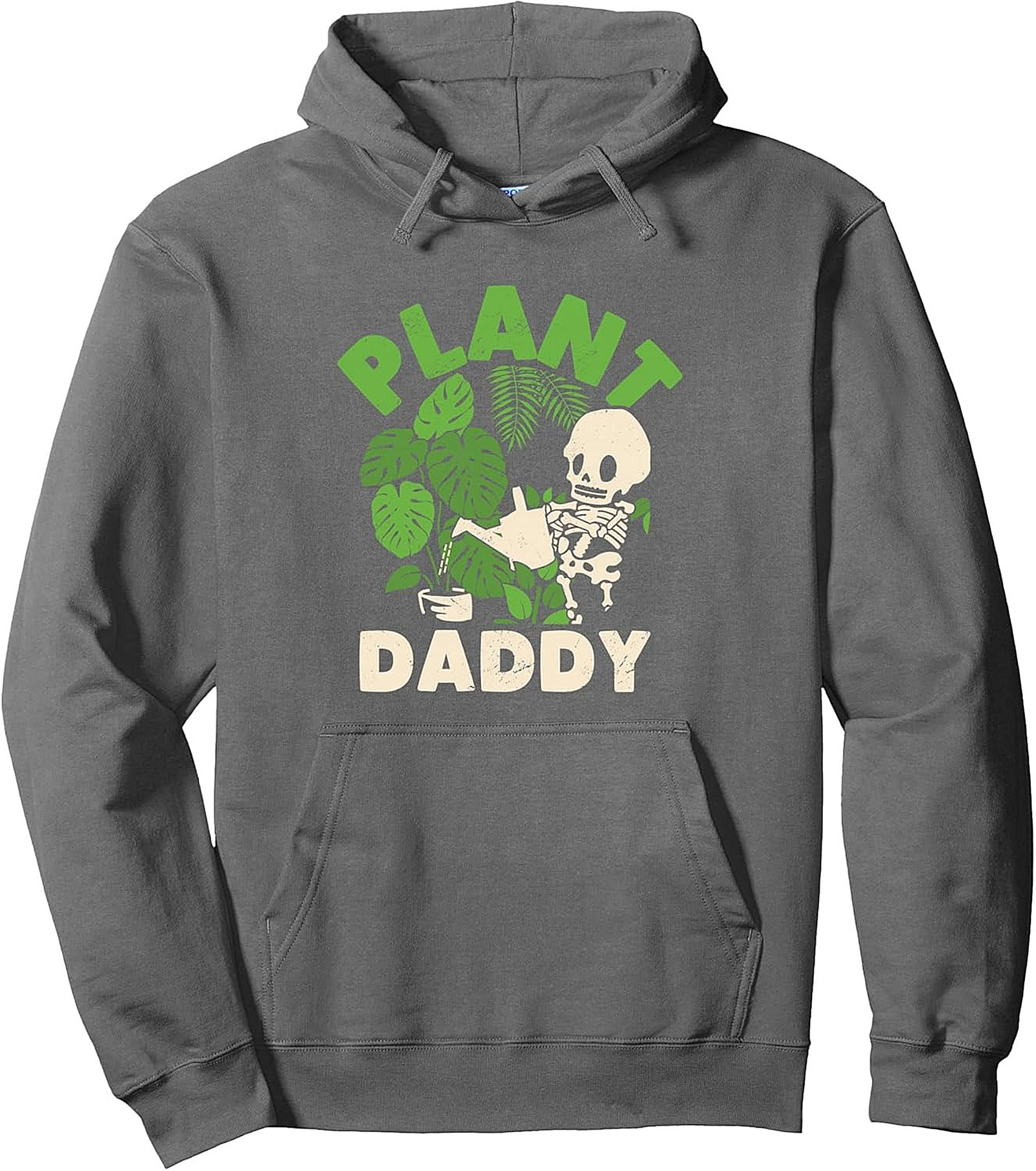 Plant Daddy Skeleton Hoodie Cozy Unisex Pullover Gift