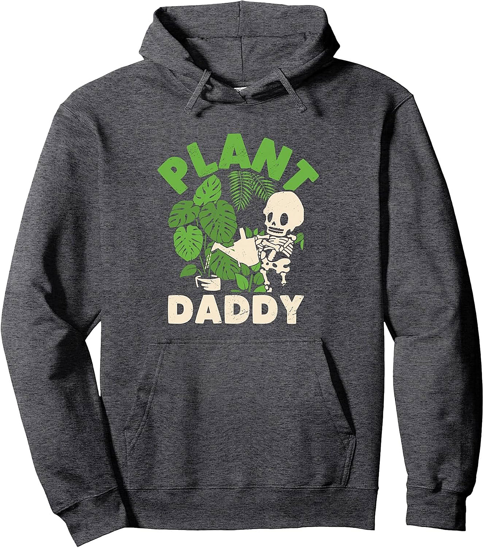 Plant Daddy Skeleton Hoodie Cozy Unisex Pullover Gift