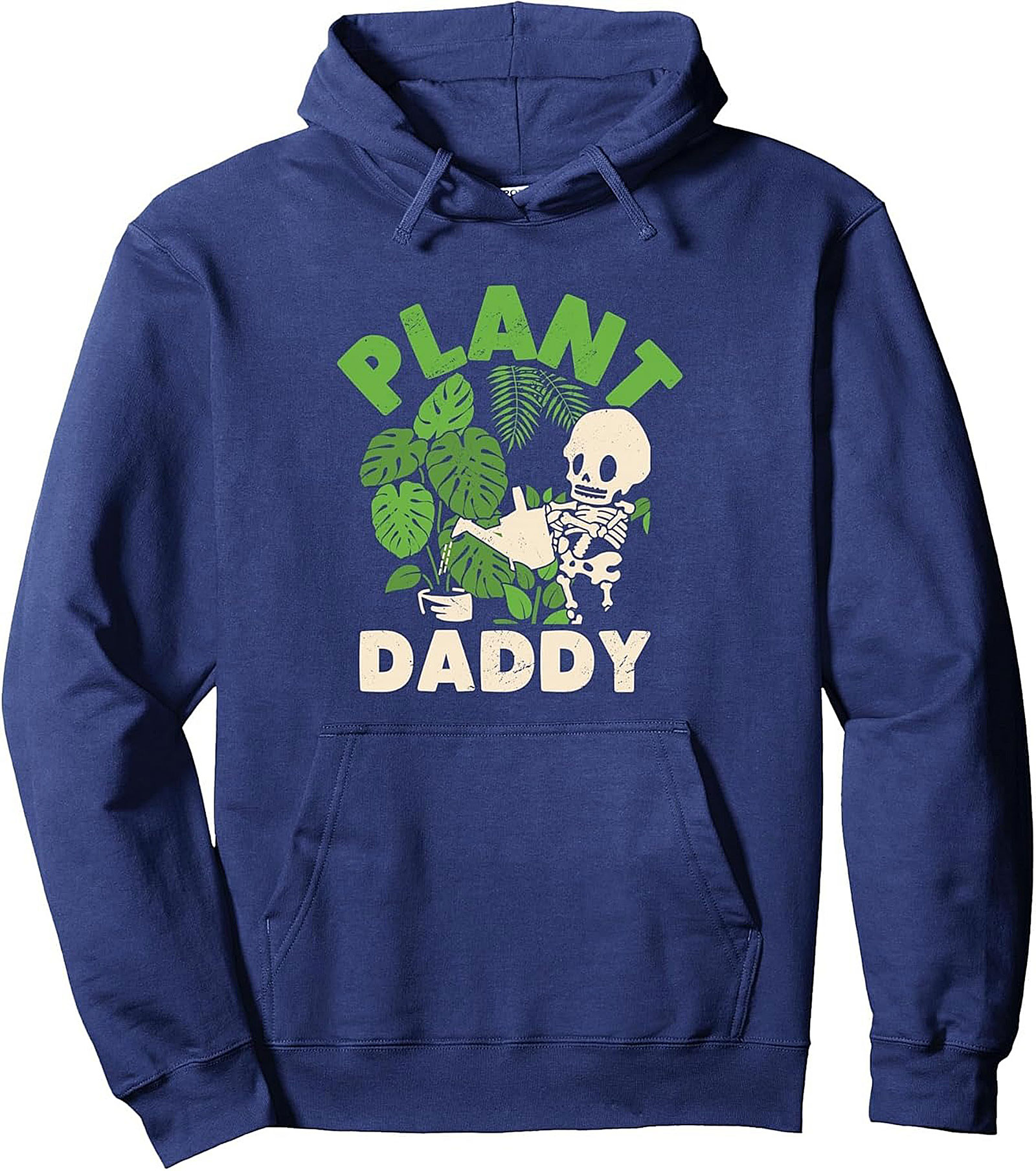 Plant Daddy Skeleton Hoodie Cozy Unisex Pullover Gift