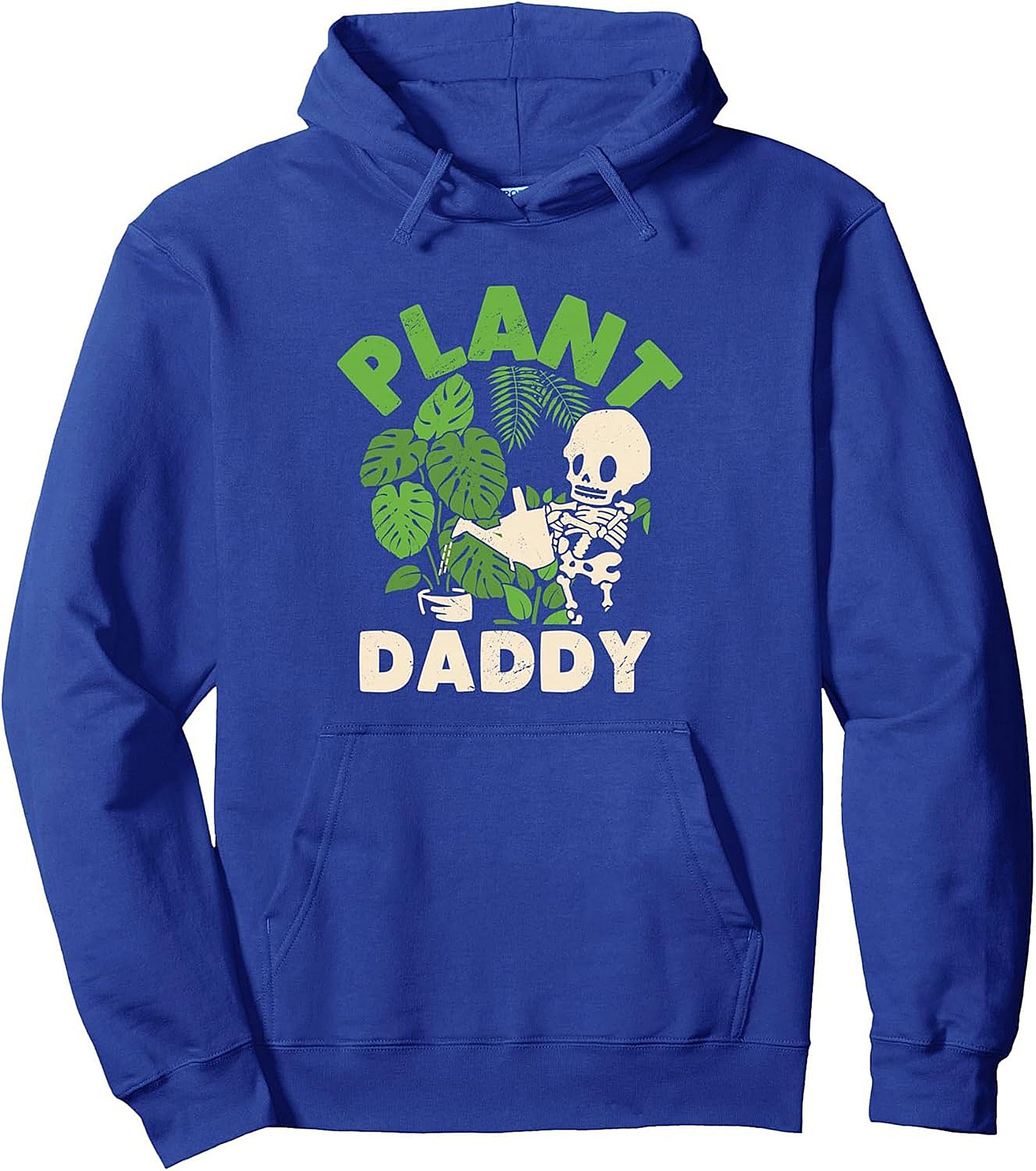 Plant Daddy Skeleton Hoodie Cozy Unisex Pullover Gift