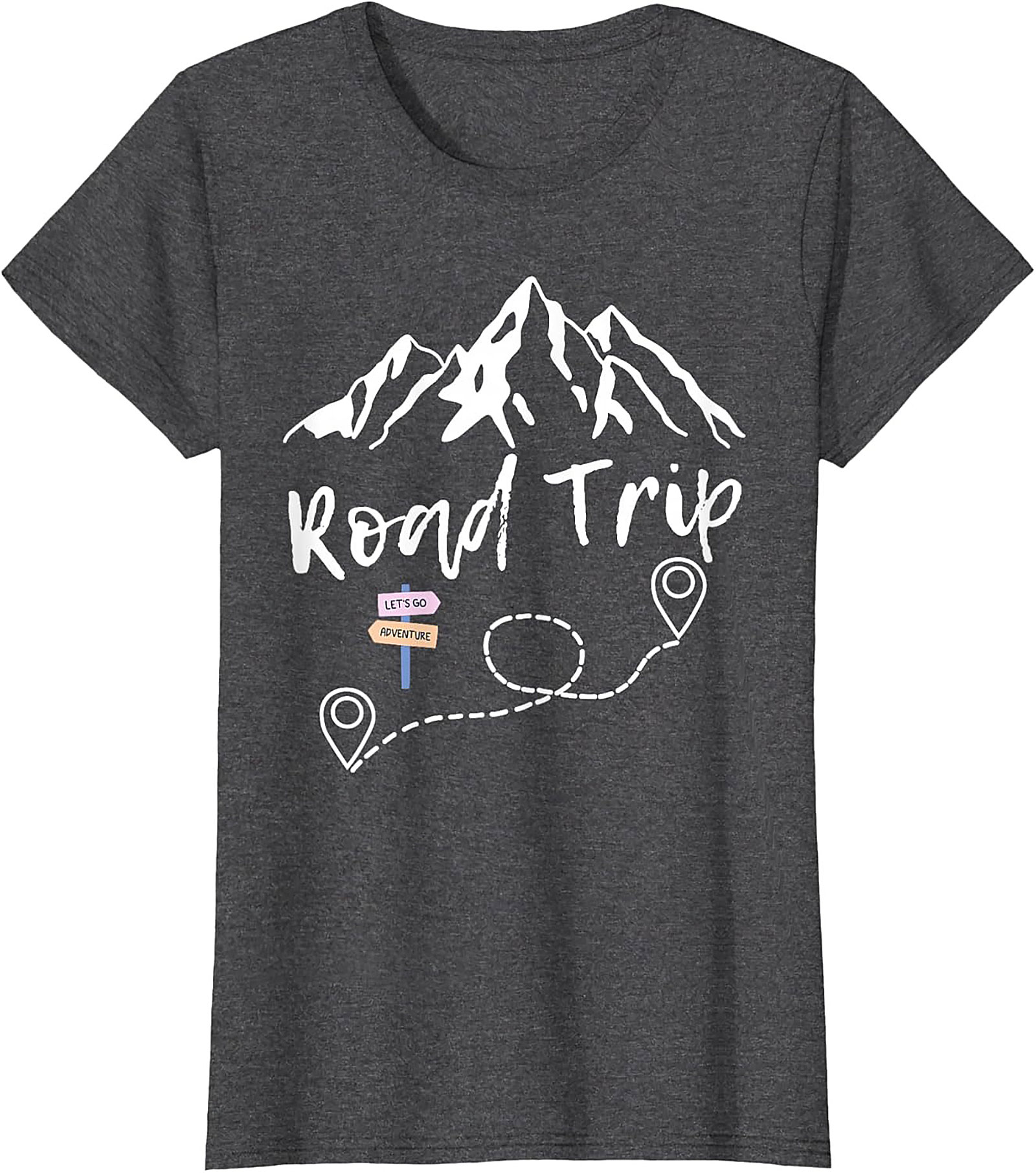 Road Trip Graphic Tee Mountain Adventure Unisex Shirt