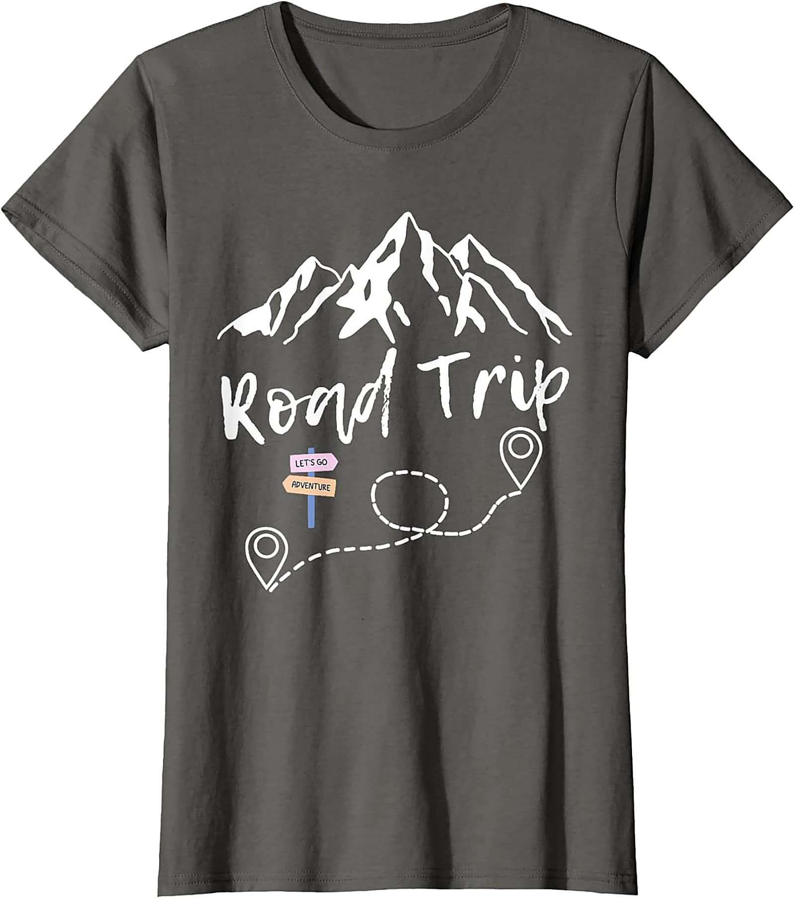 Road Trip Graphic Tee Mountain Adventure Unisex Shirt