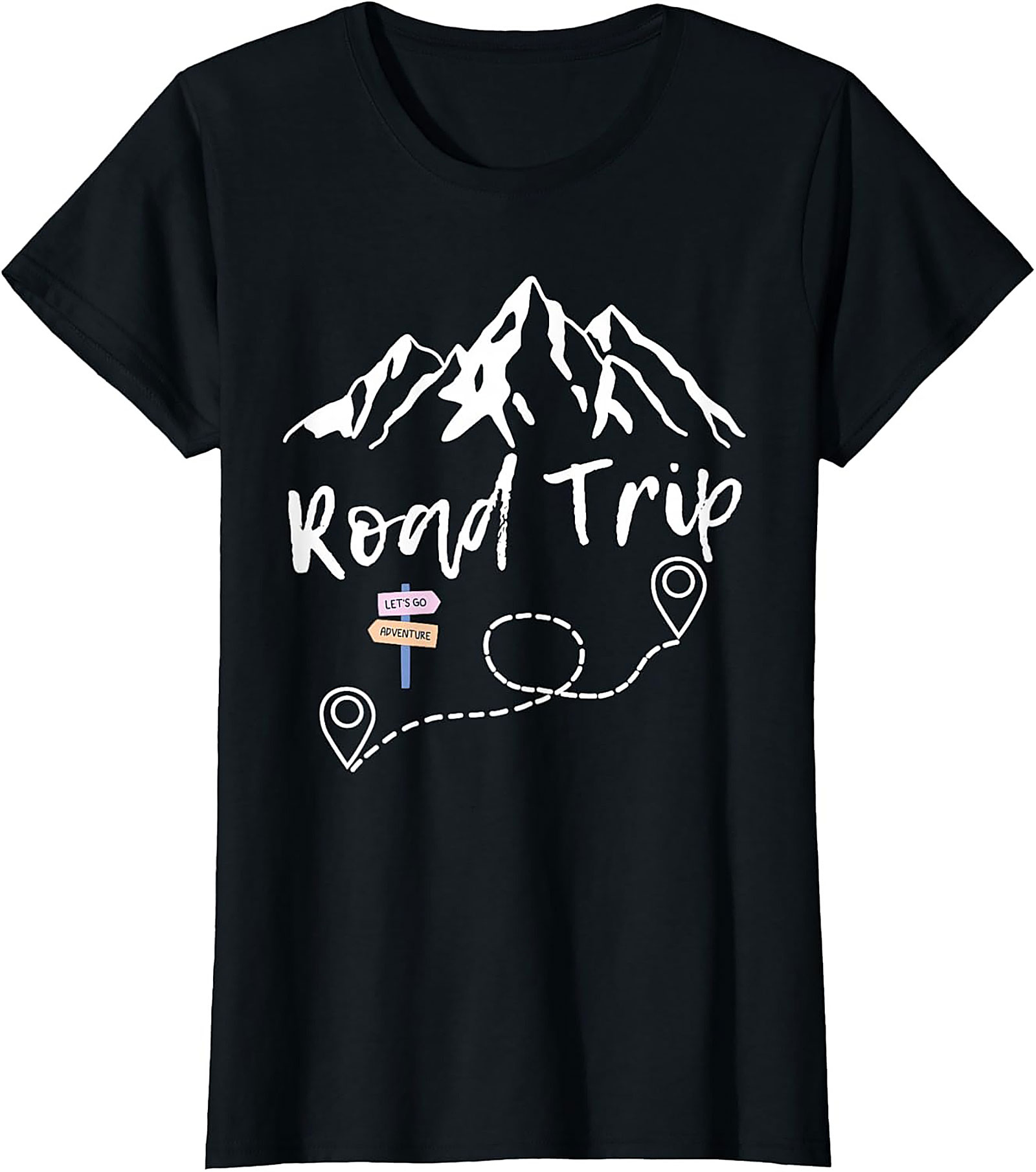 Road Trip Graphic Tee Mountain Adventure Unisex Shirt