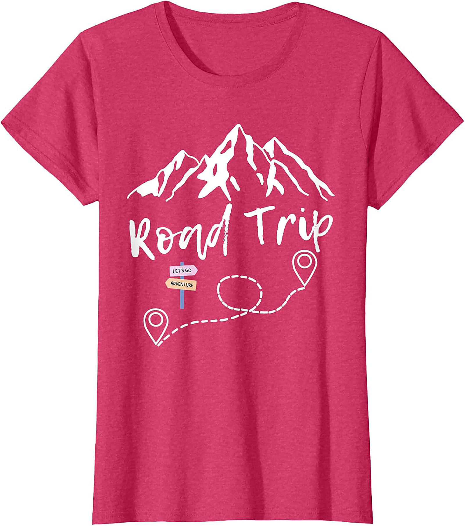 Road Trip Graphic Tee Mountain Adventure Unisex Shirt