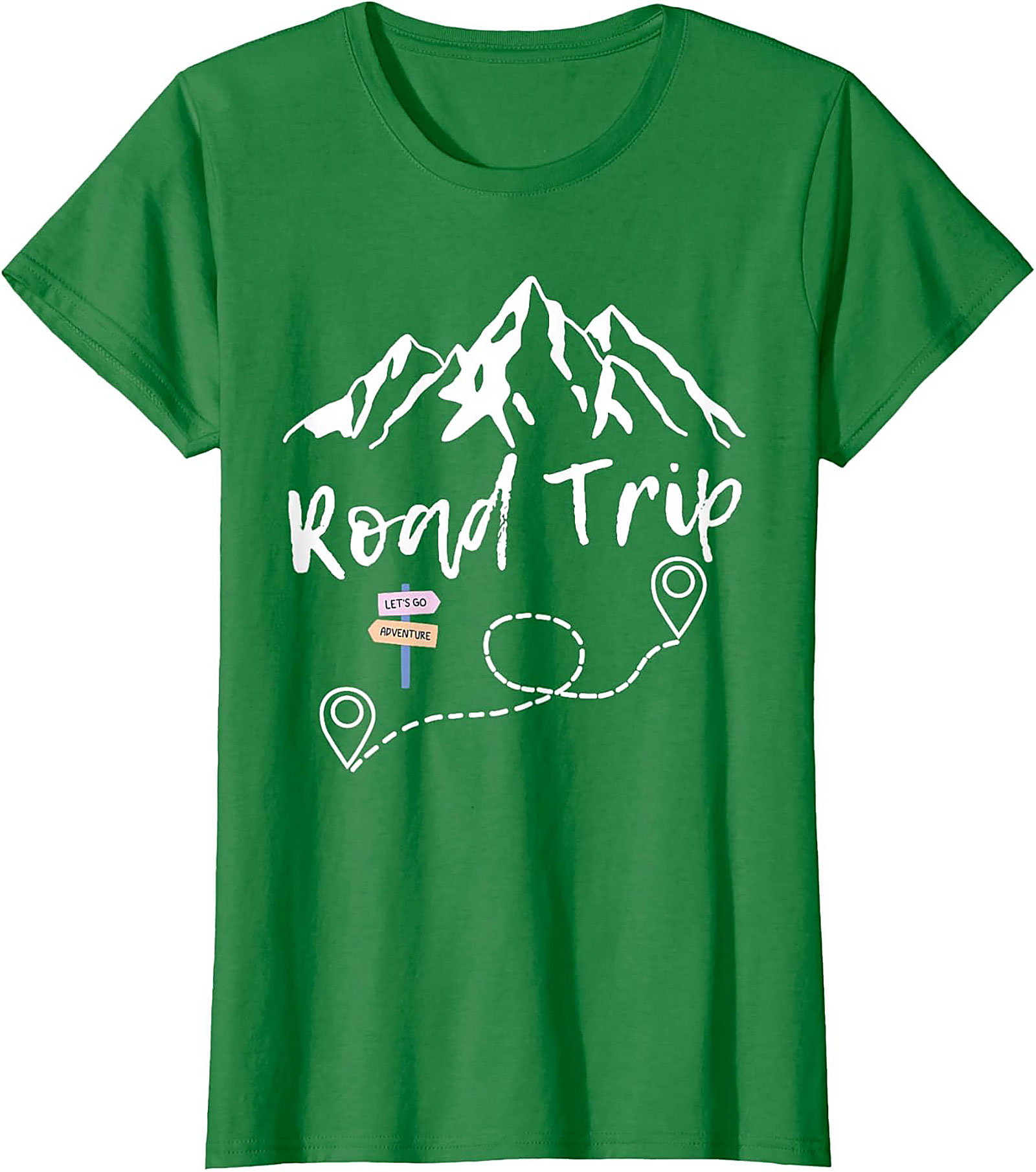 Road Trip Graphic Tee Mountain Adventure Unisex Shirt