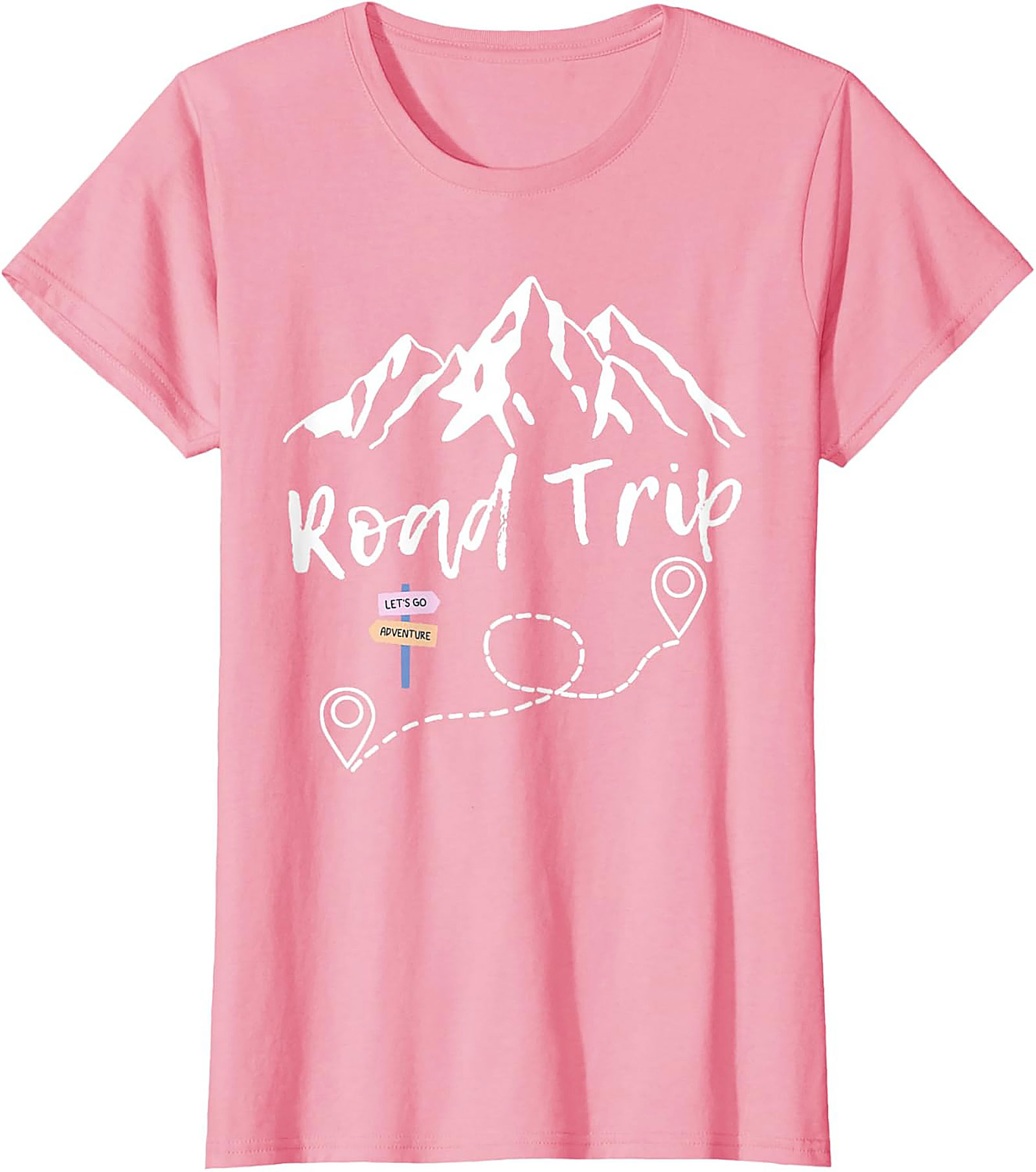 Road Trip Graphic Tee Mountain Adventure Unisex Shirt