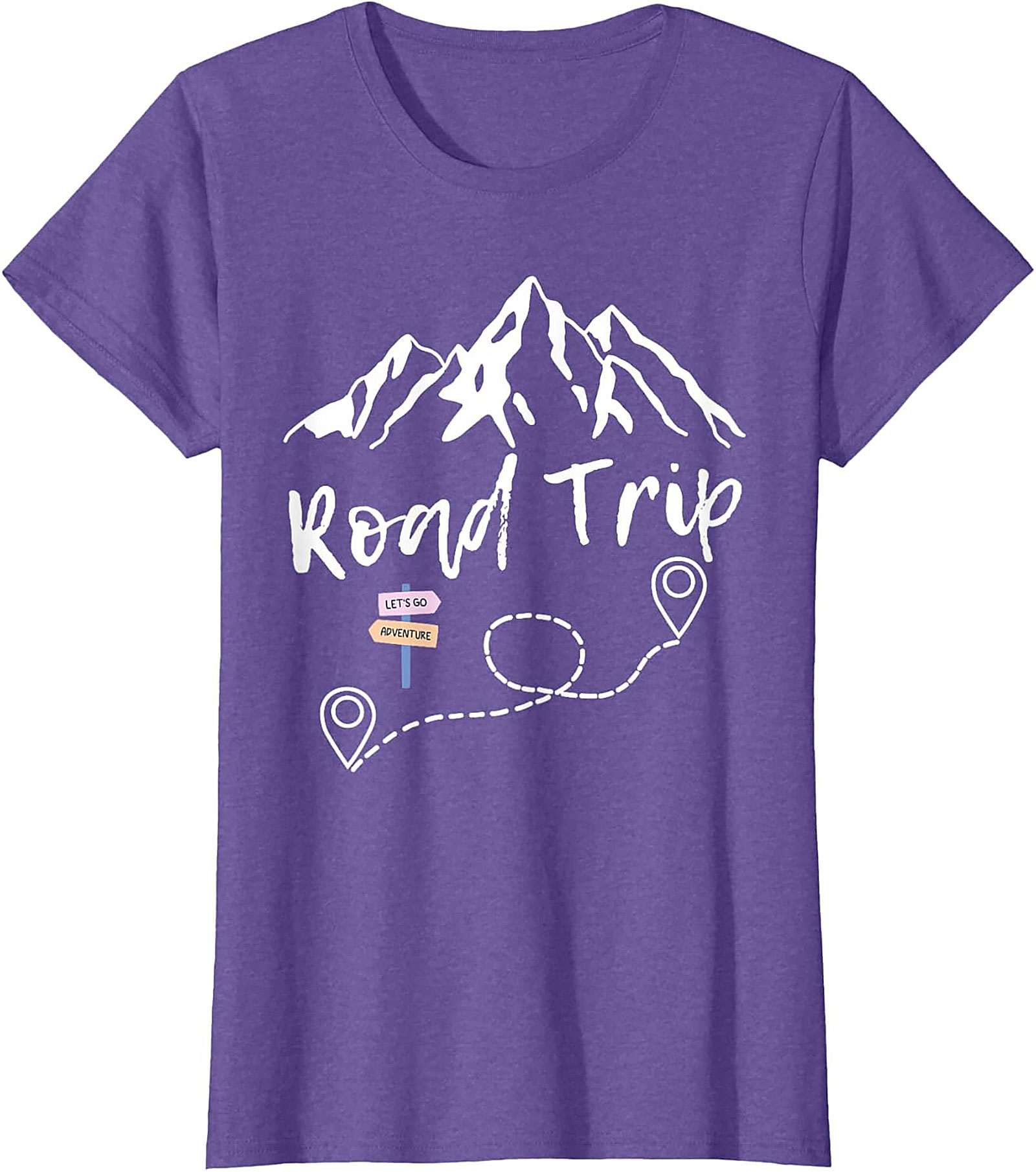 Road Trip Graphic Tee Mountain Adventure Unisex Shirt
