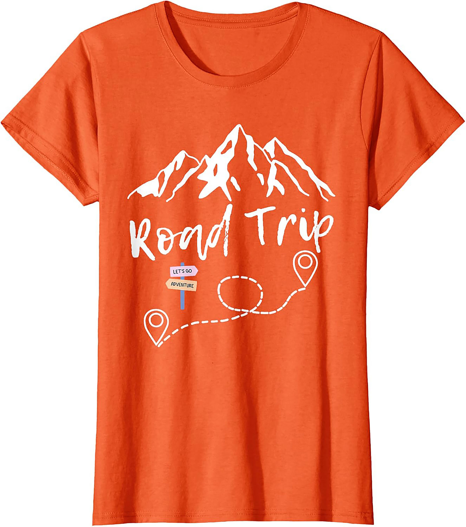 Road Trip Graphic Tee Mountain Adventure Unisex Shirt