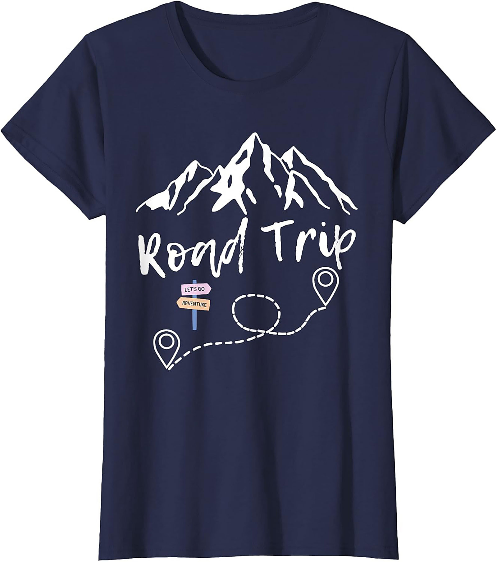 Road Trip Graphic Tee Mountain Adventure Unisex Shirt