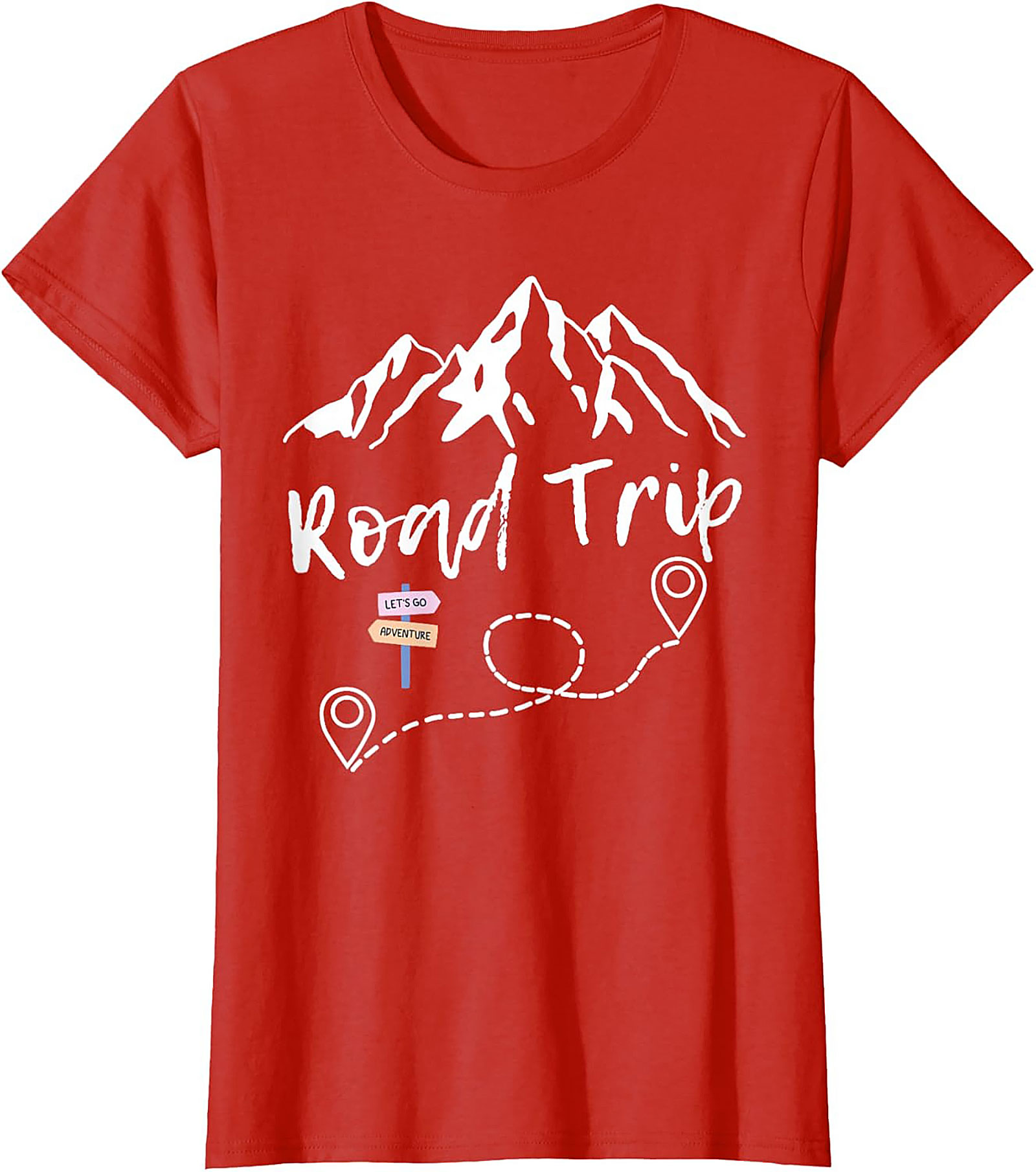 Road Trip Graphic Tee Mountain Adventure Unisex Shirt