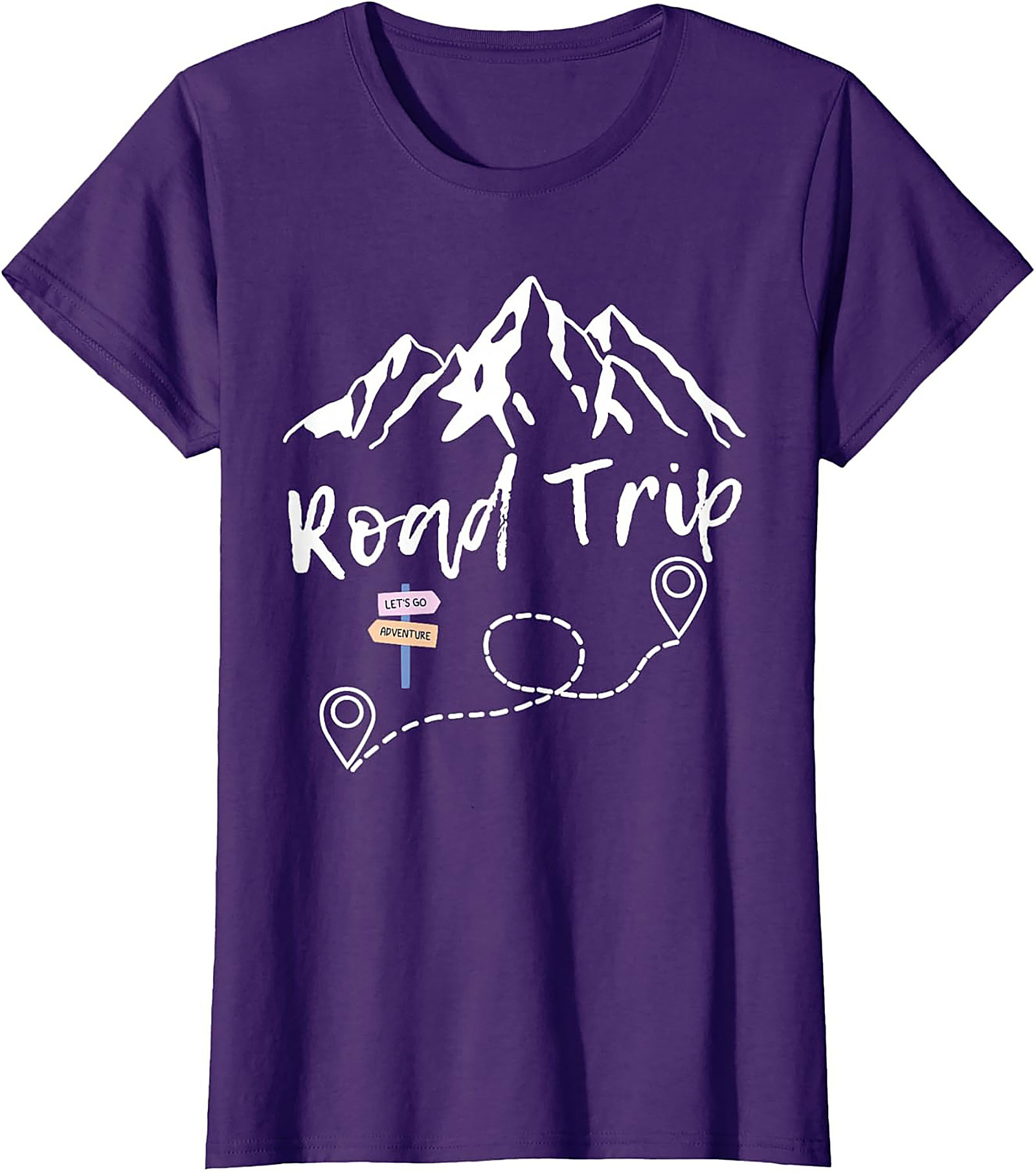 Road Trip Graphic Tee Mountain Adventure Unisex Shirt