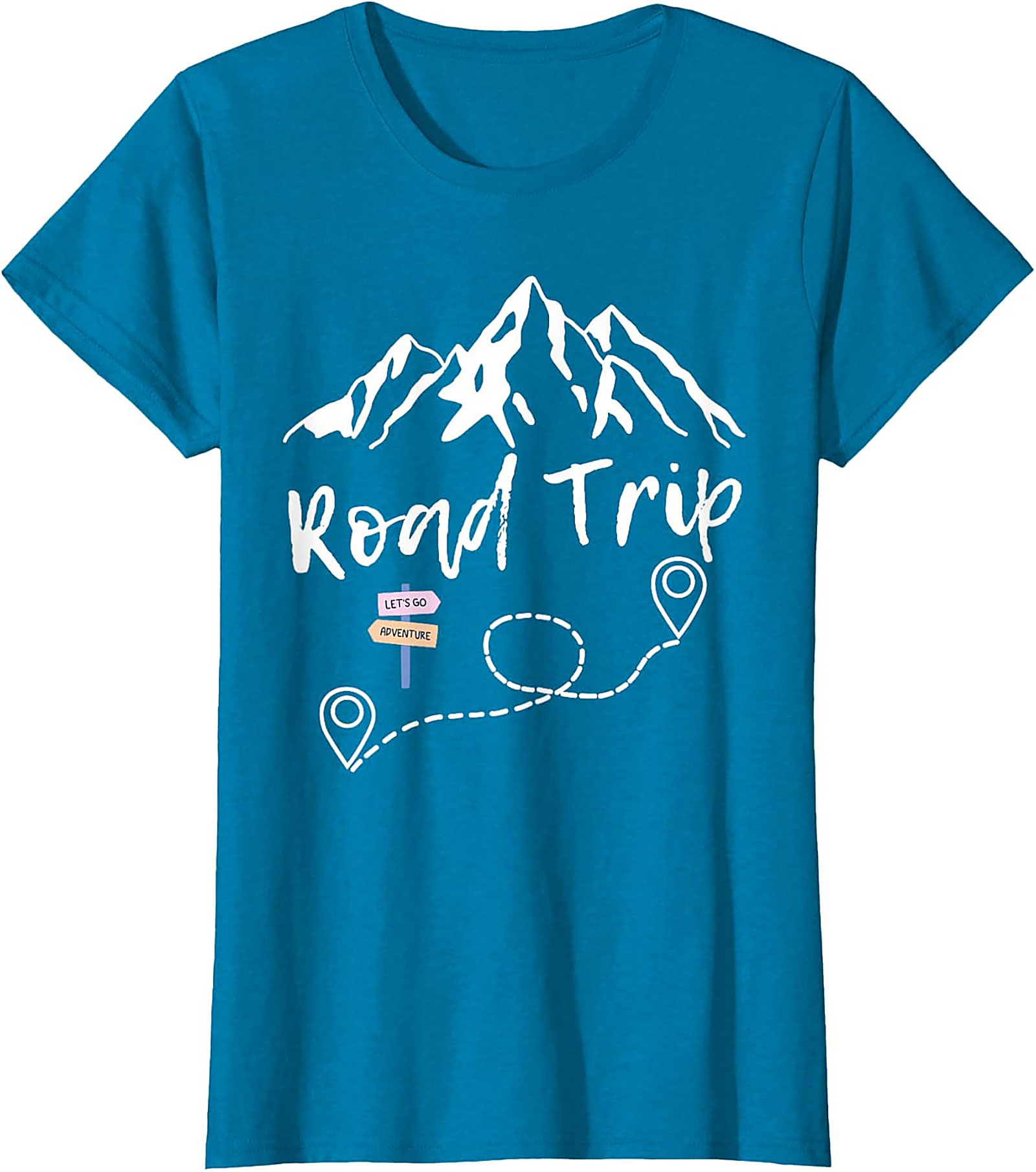 Road Trip Graphic Tee Mountain Adventure Unisex Shirt