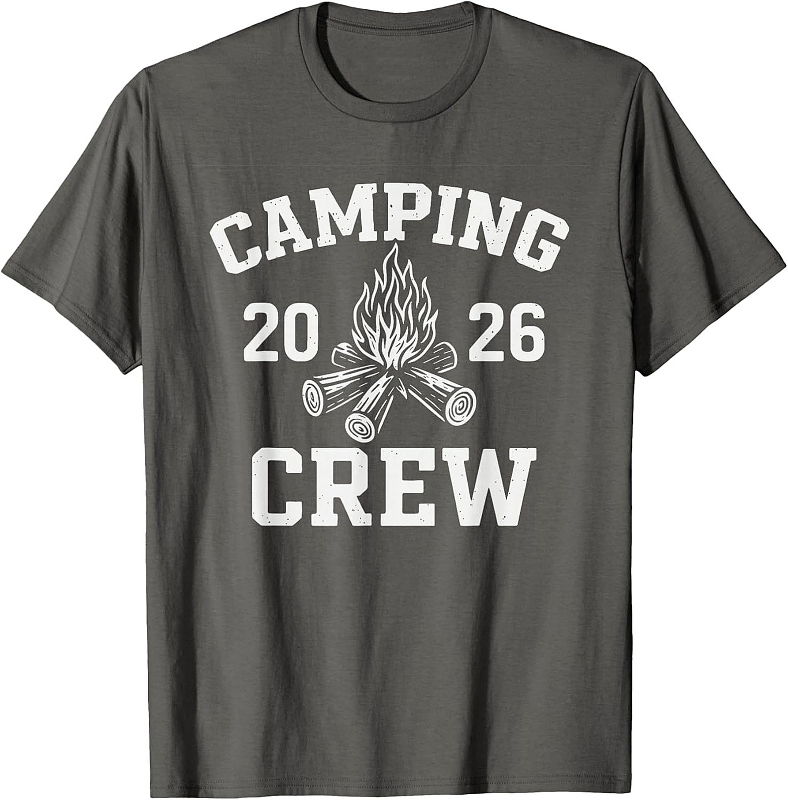 Camping Crew 2026 T-Shirt Funny Unisex Graphic Tee