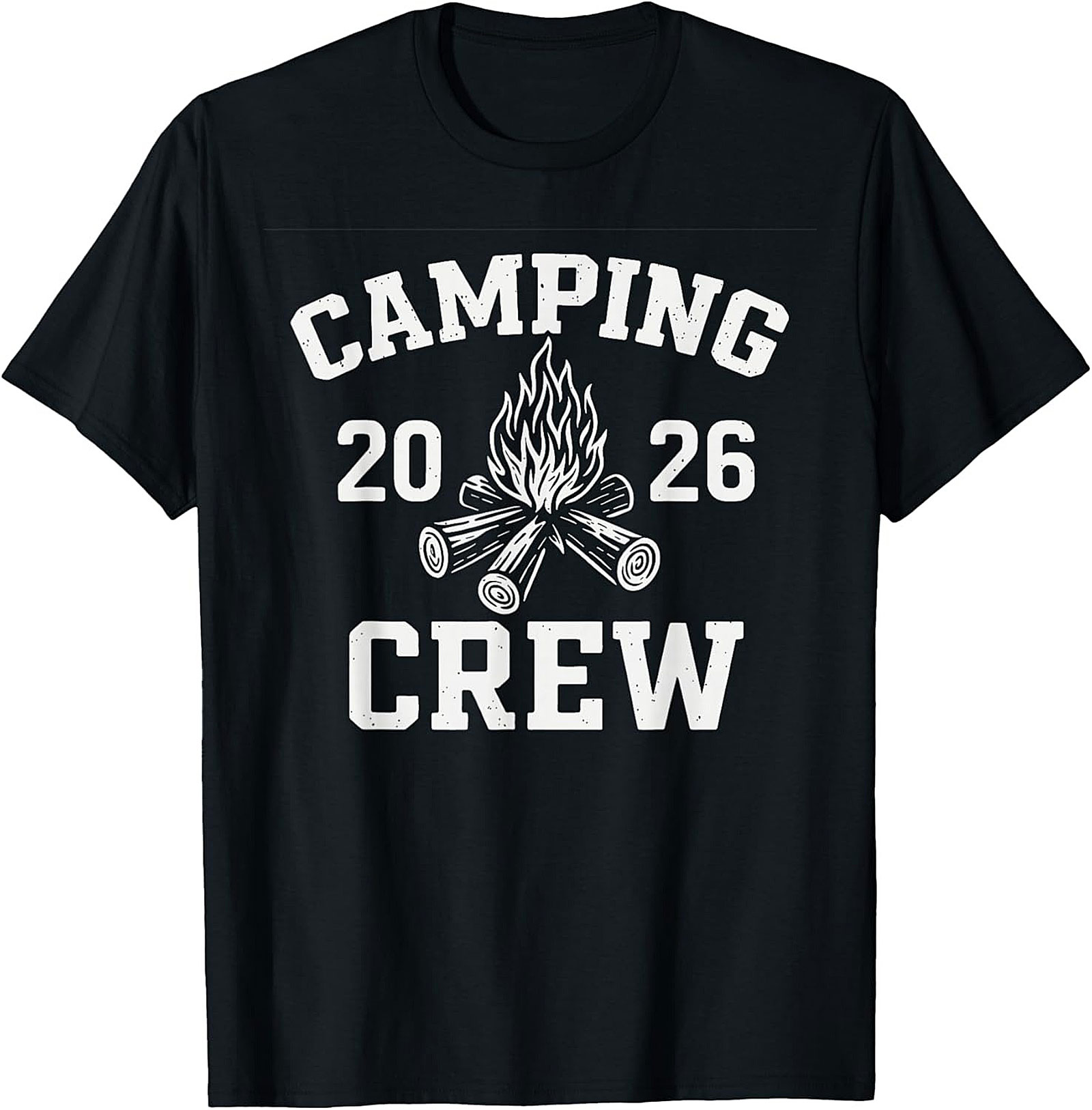 Camping Crew 2026 T-Shirt Funny Unisex Graphic Tee