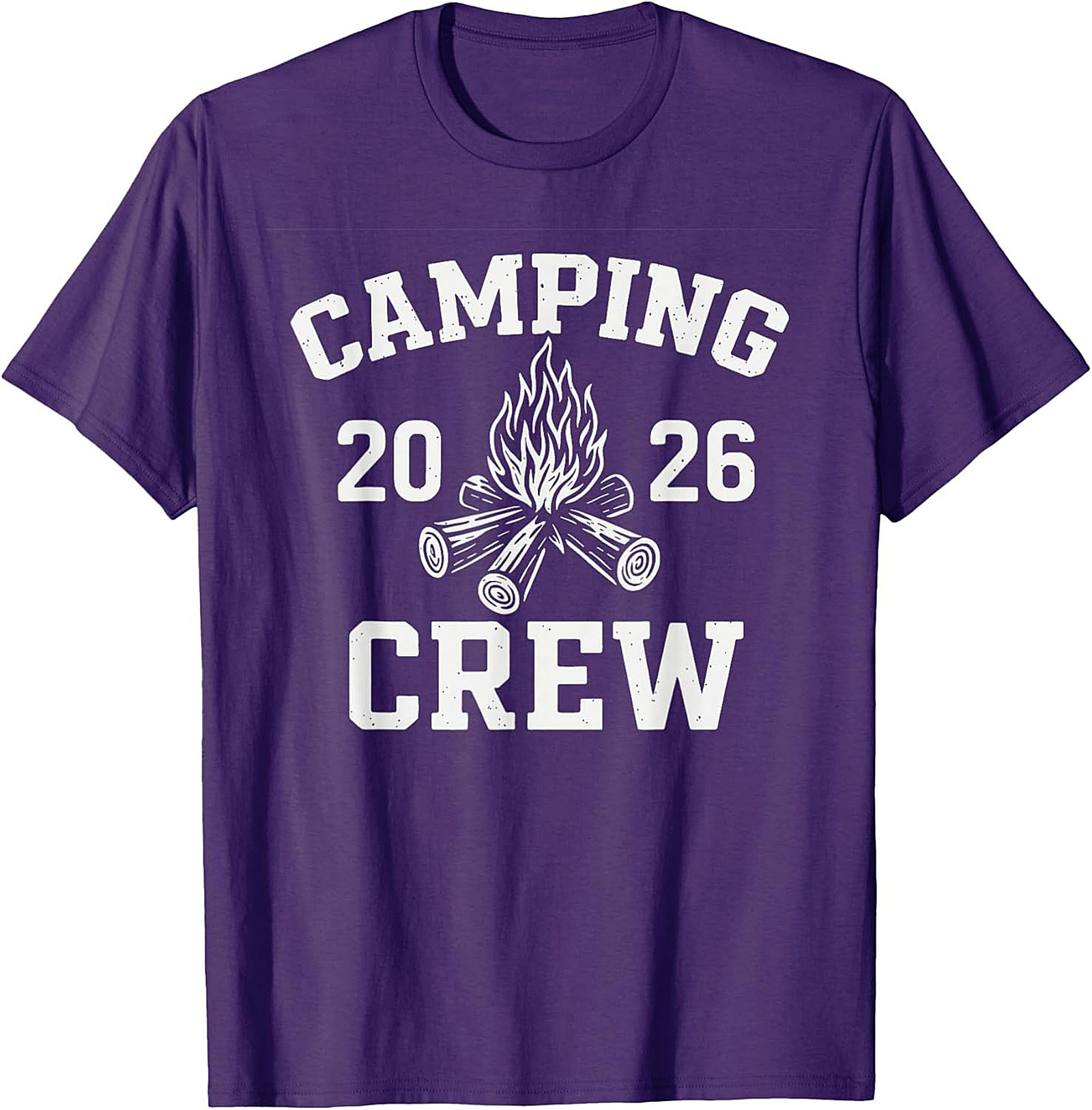 Camping Crew 2026 T-Shirt Funny Unisex Graphic Tee