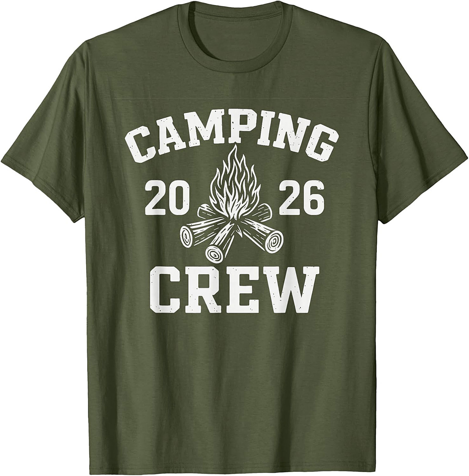 Camping Crew 2026 T-Shirt Funny Unisex Graphic Tee