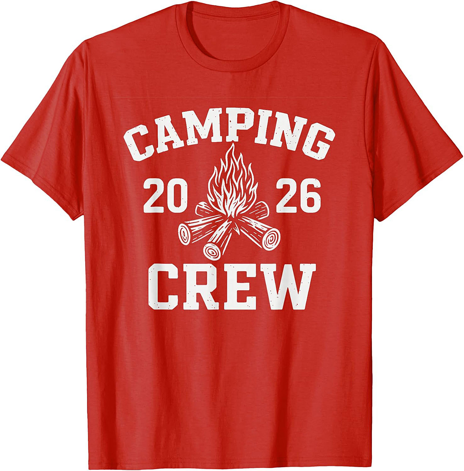 Camping Crew 2026 T-Shirt Funny Unisex Graphic Tee