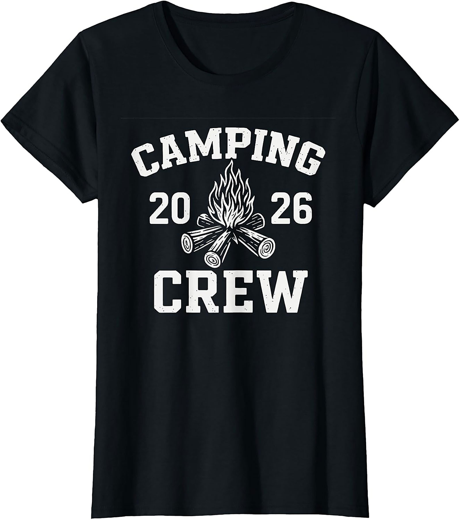 Camping Crew 2026 T-Shirt Funny Unisex Graphic Tee