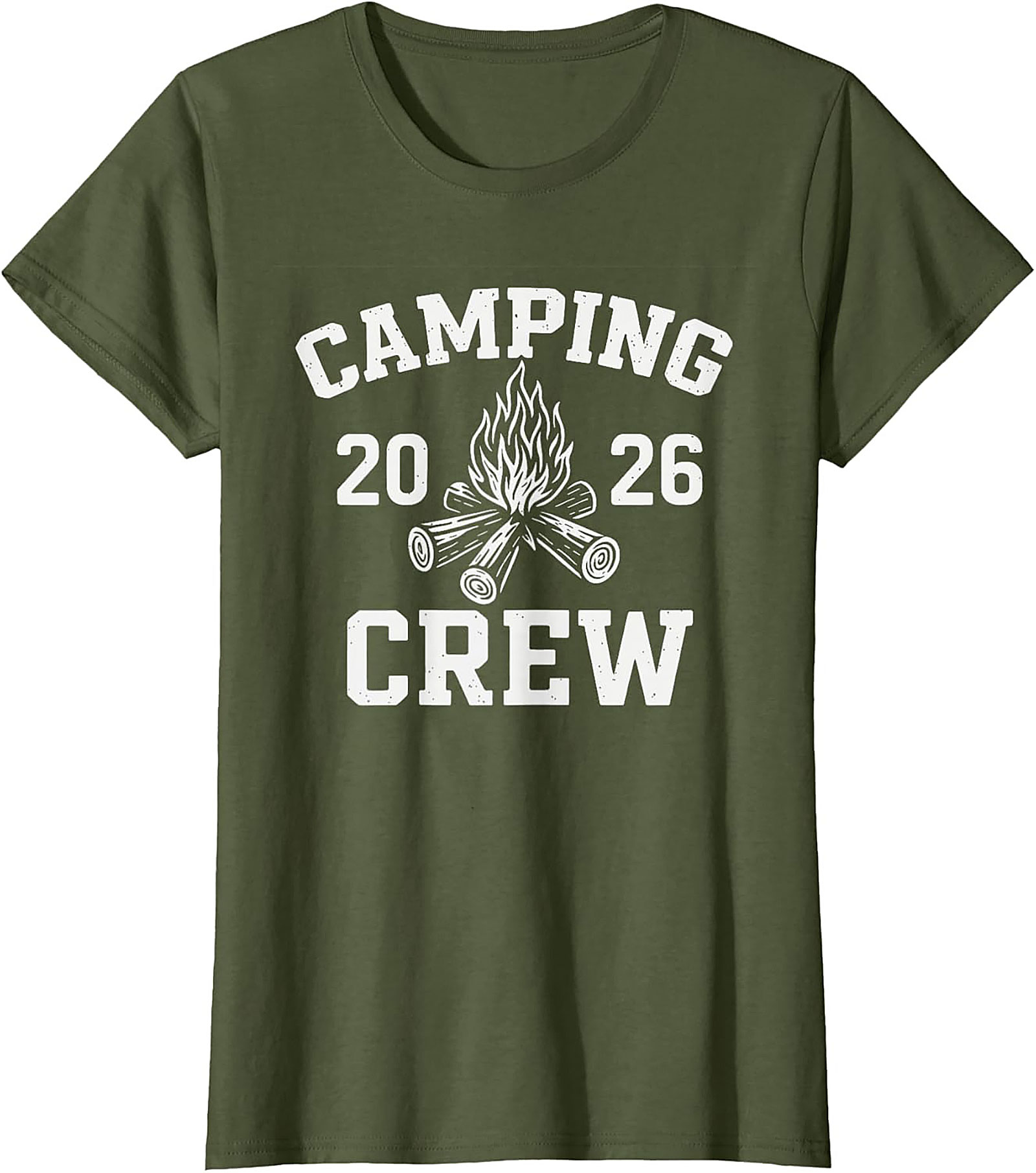 Camping Crew 2026 T-Shirt Funny Unisex Graphic Tee