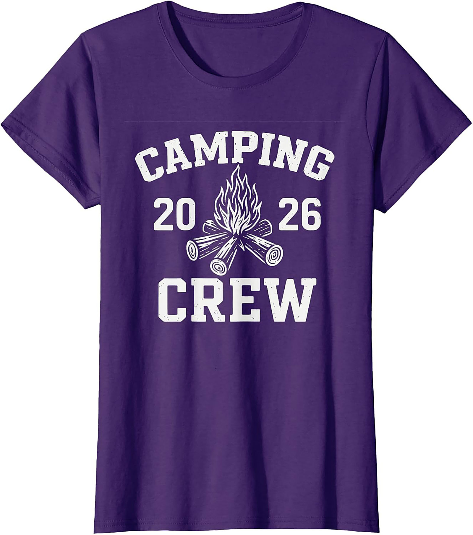 Camping Crew 2026 T-Shirt Funny Unisex Graphic Tee