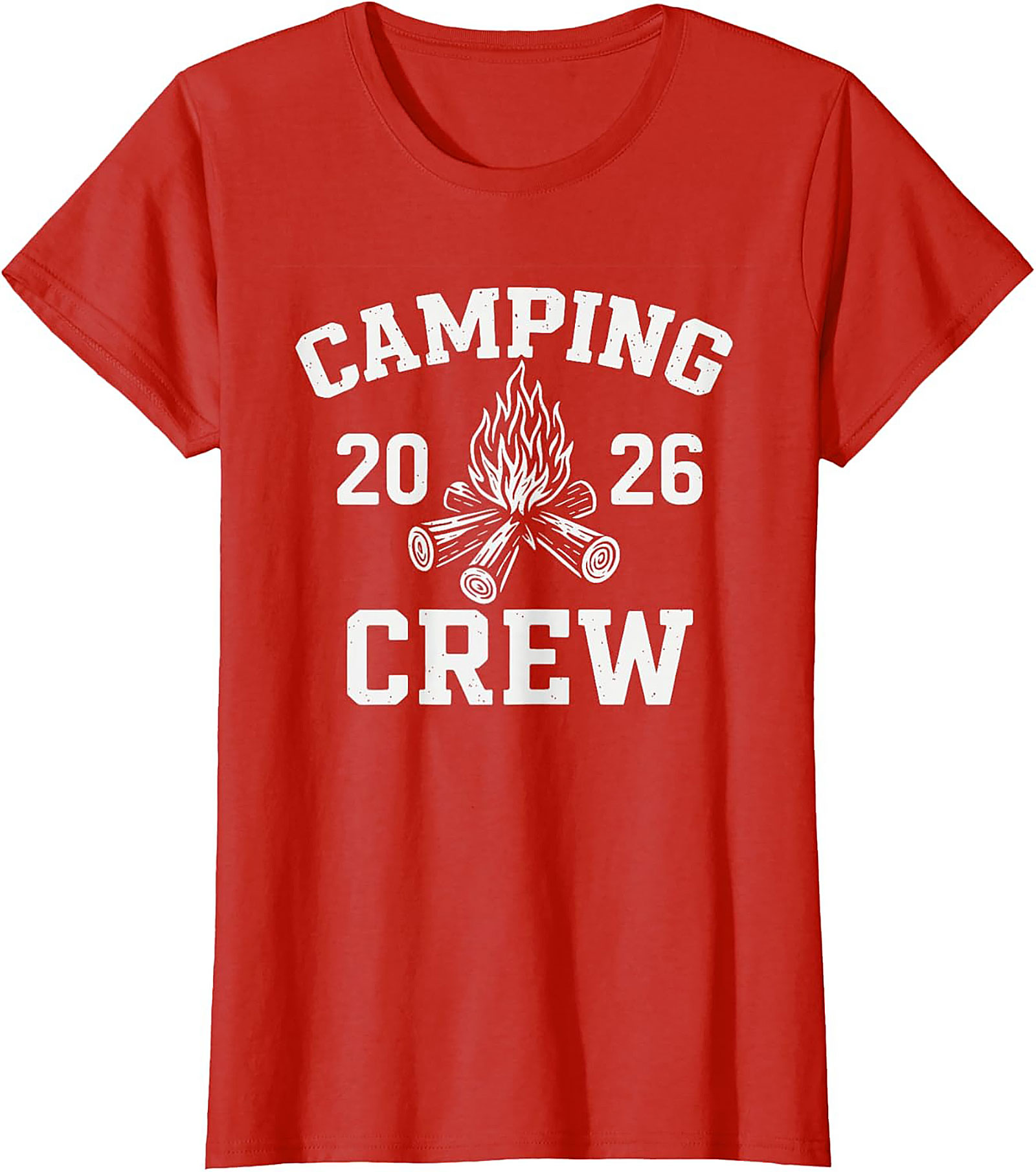 Camping Crew 2026 T-Shirt Funny Unisex Graphic Tee