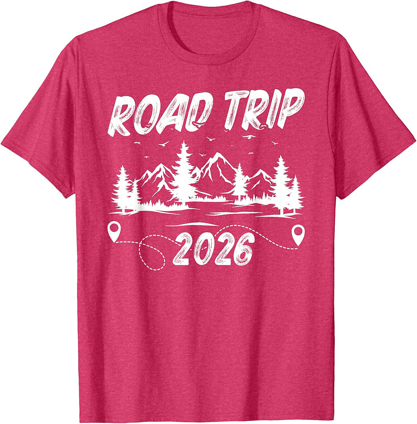 Road Trip 2026 Tee Adventure Mountain Graphic Shirt