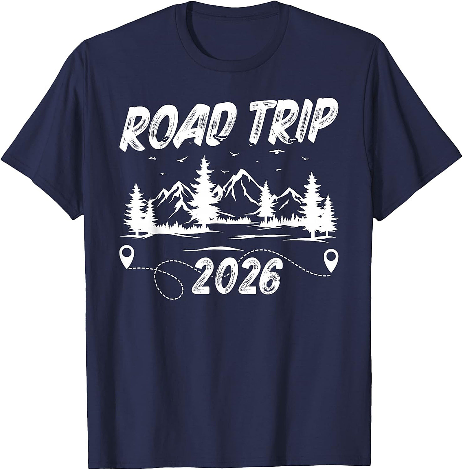 Road Trip 2026 Tee Adventure Mountain Graphic Shirt