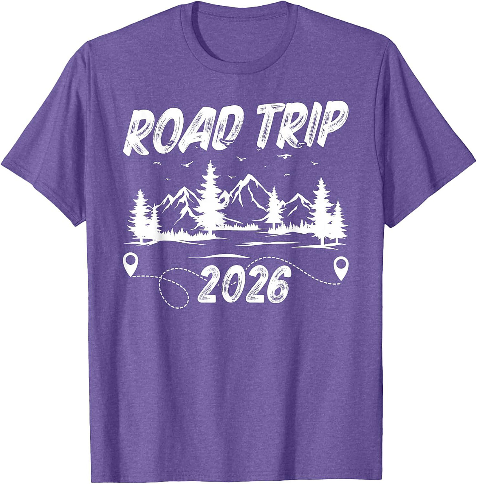 Road Trip 2026 Tee Adventure Mountain Graphic Shirt