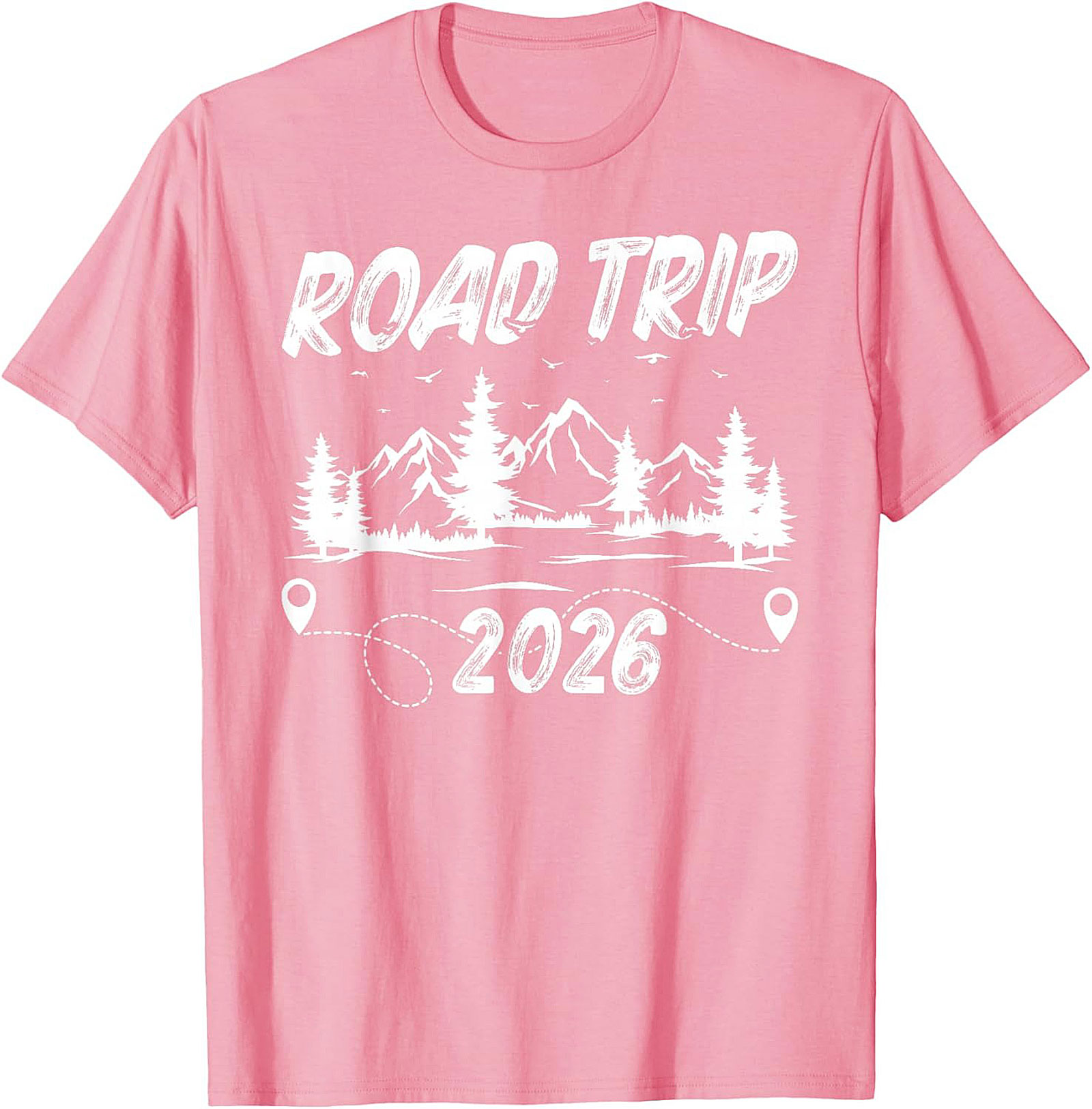 Road Trip 2026 Tee Adventure Mountain Graphic Shirt