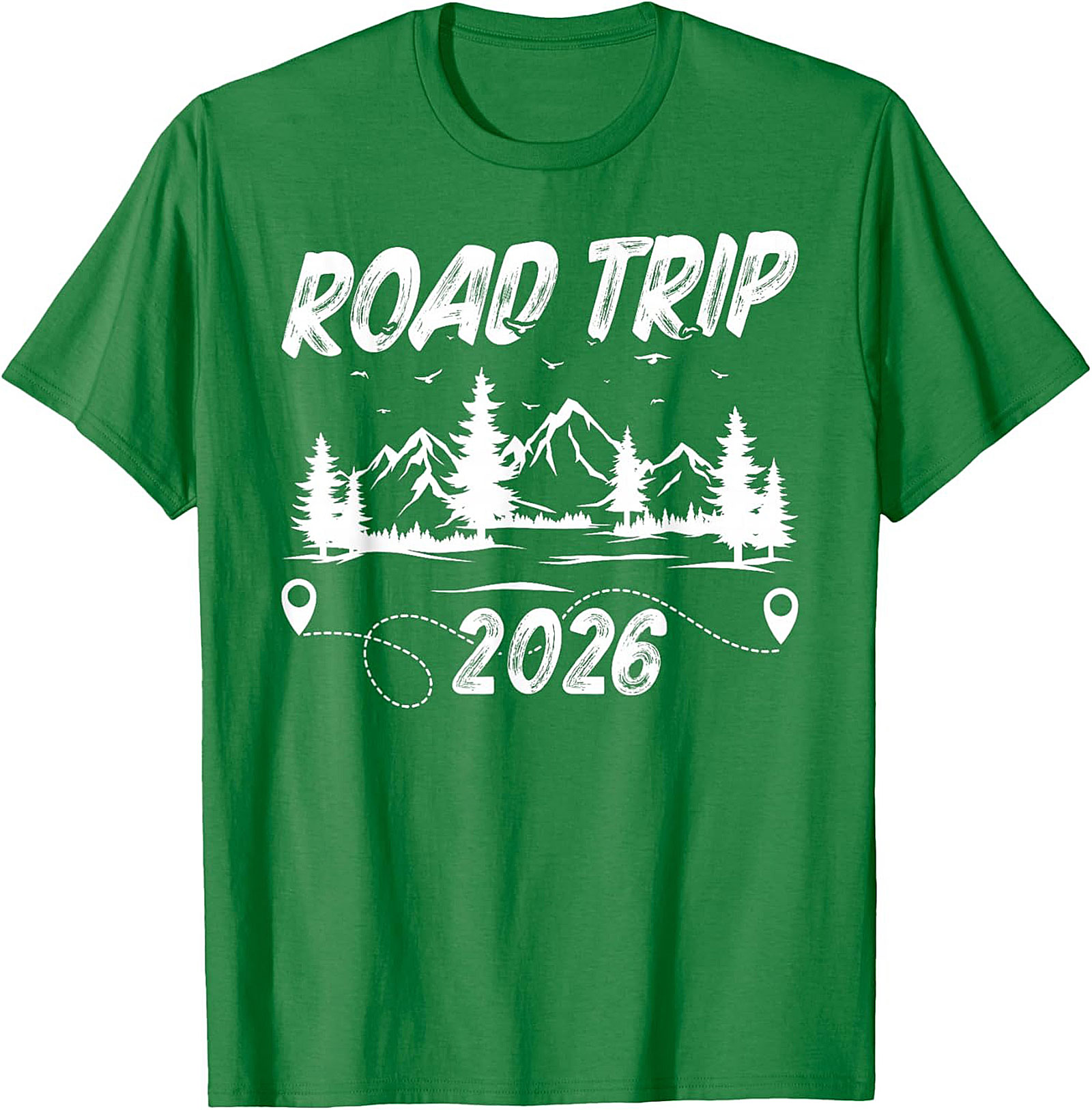 Road Trip 2026 Tee Adventure Mountain Graphic Shirt