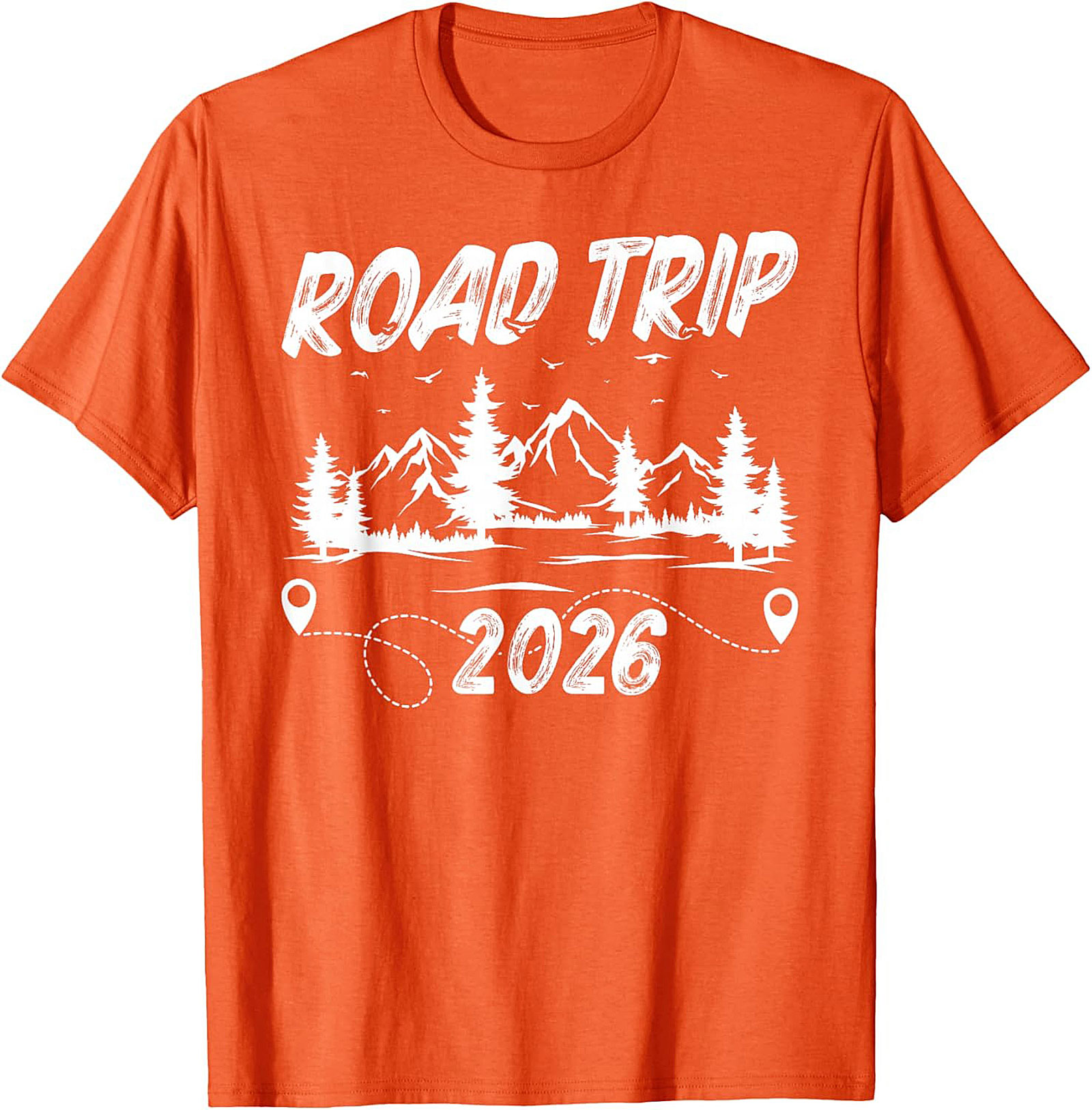 Road Trip 2026 Tee Adventure Mountain Graphic Shirt