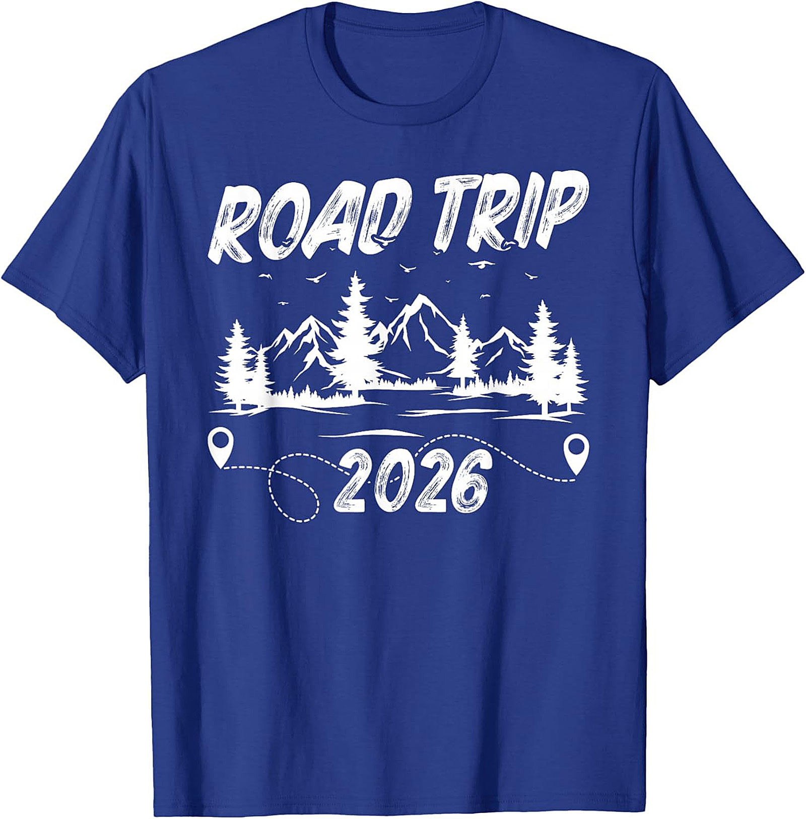 Road Trip 2026 Tee Adventure Mountain Graphic Shirt