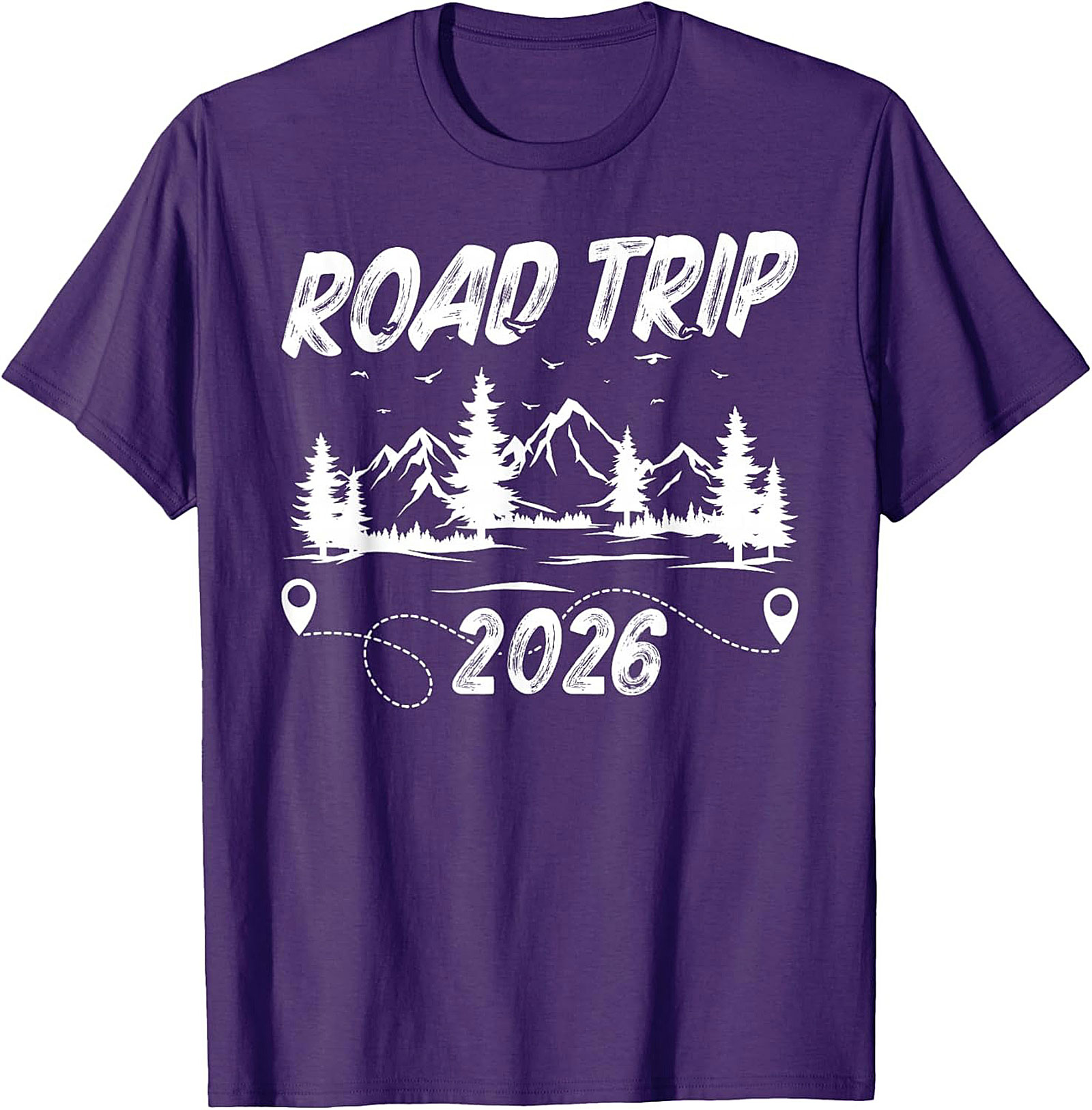 Road Trip 2026 Tee Adventure Mountain Graphic Shirt