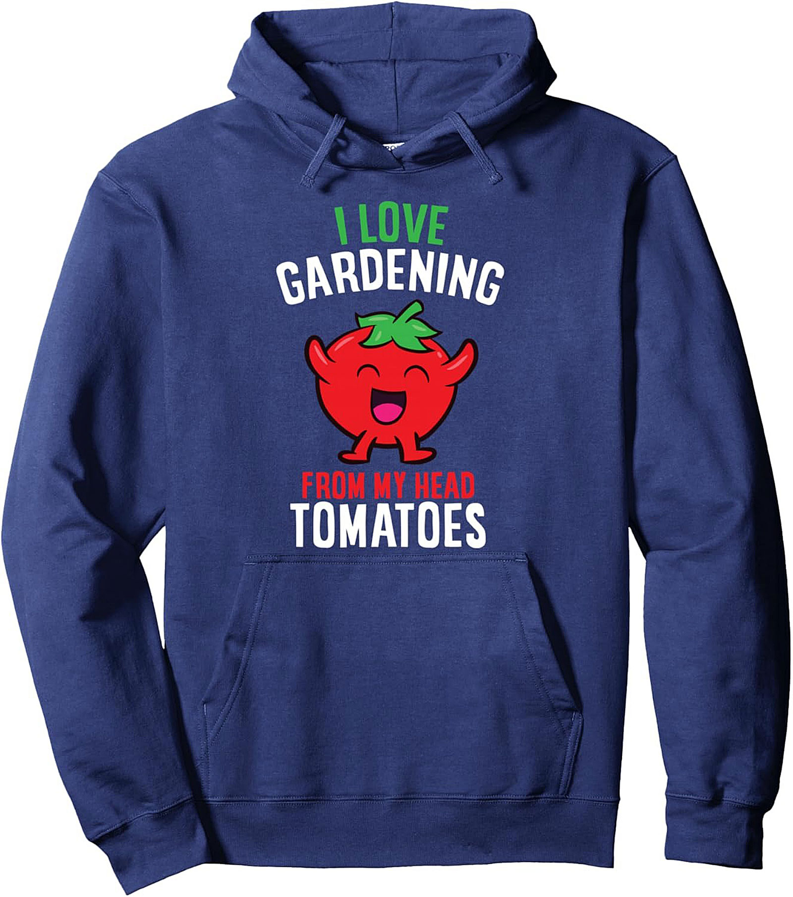 Funny Gardening Pullover Hoodie Head Tomatoes Gift Idea