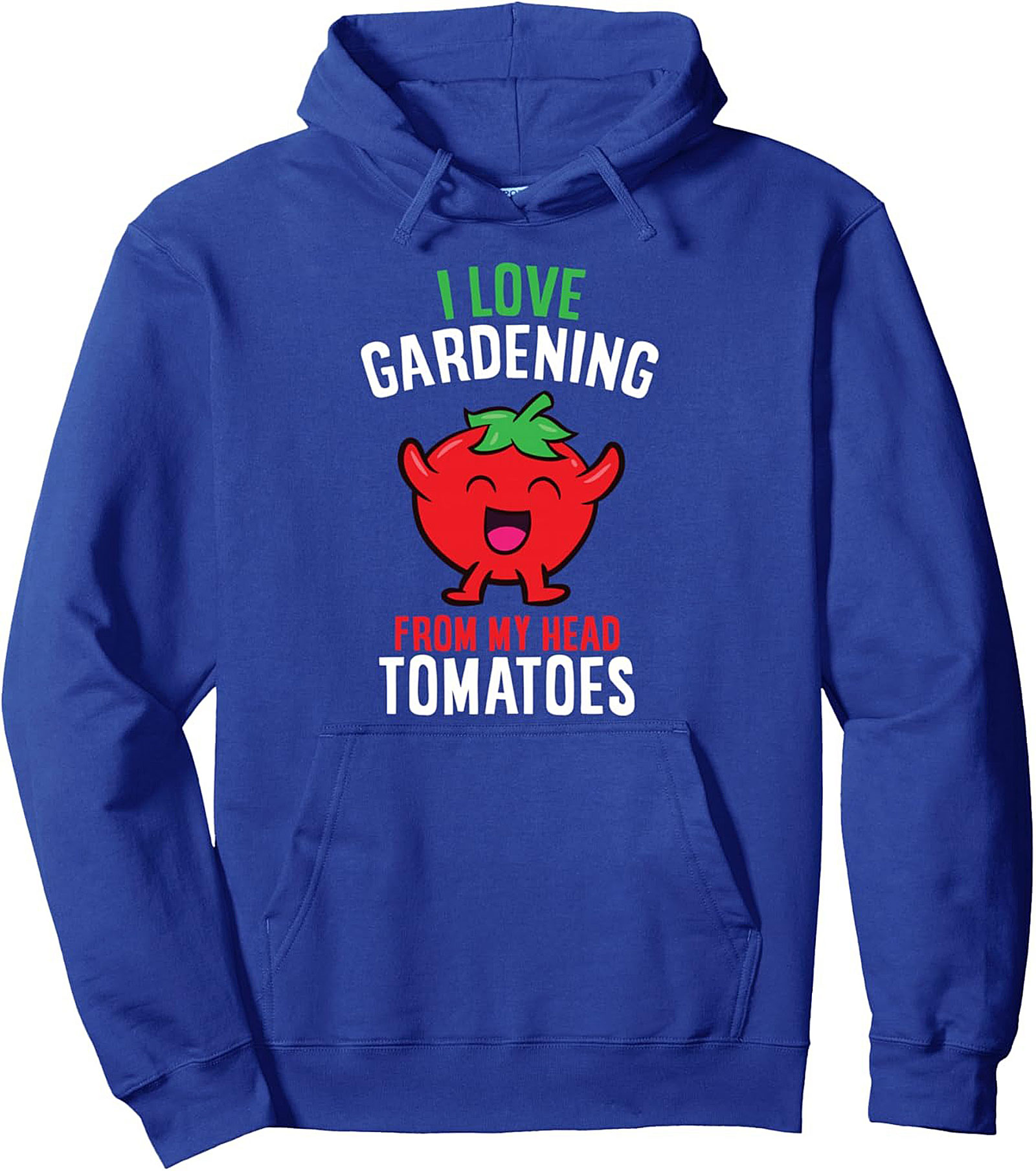 Funny Gardening Pullover Hoodie Head Tomatoes Gift Idea