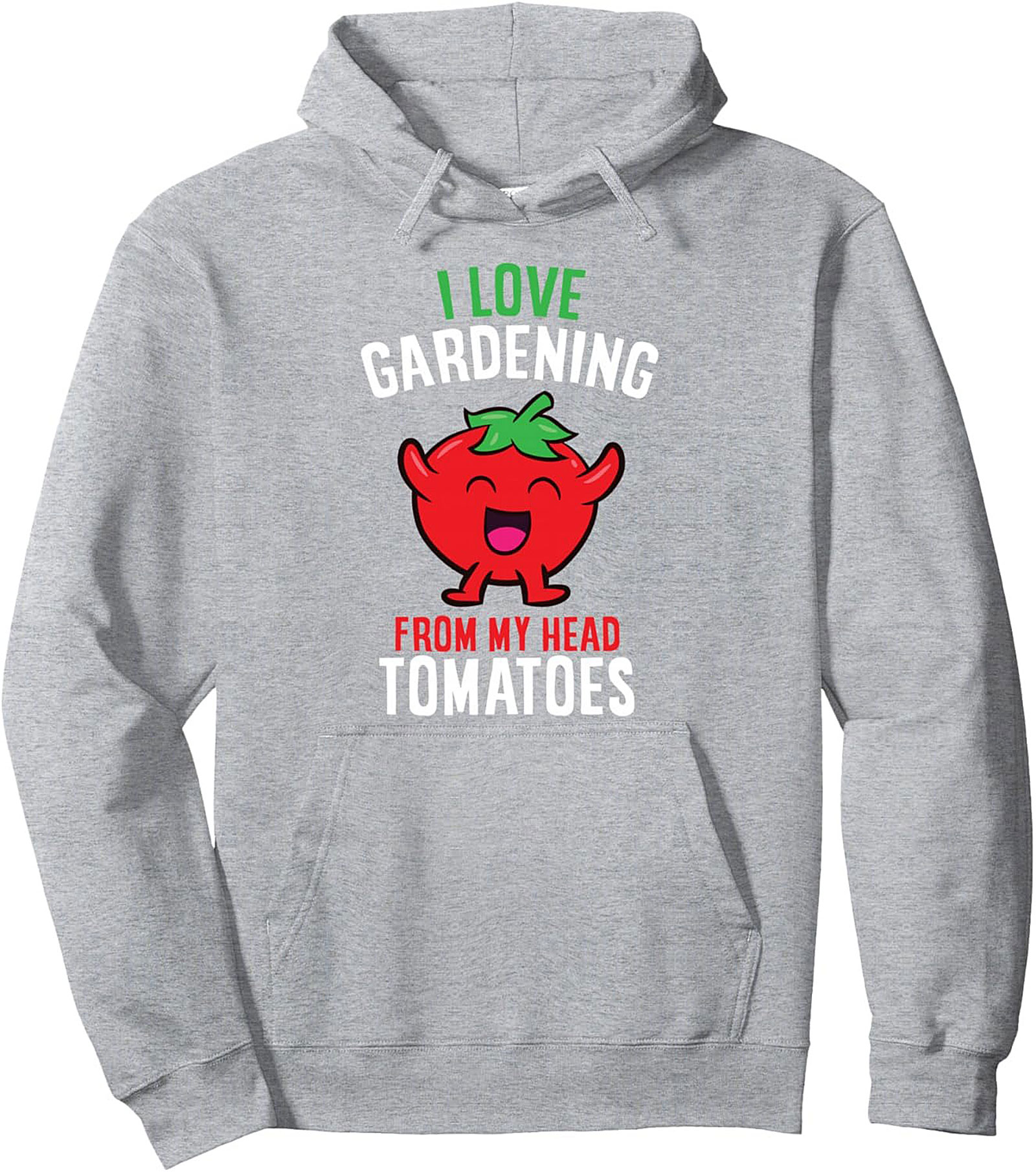 Funny Gardening Pullover Hoodie Head Tomatoes Gift Idea