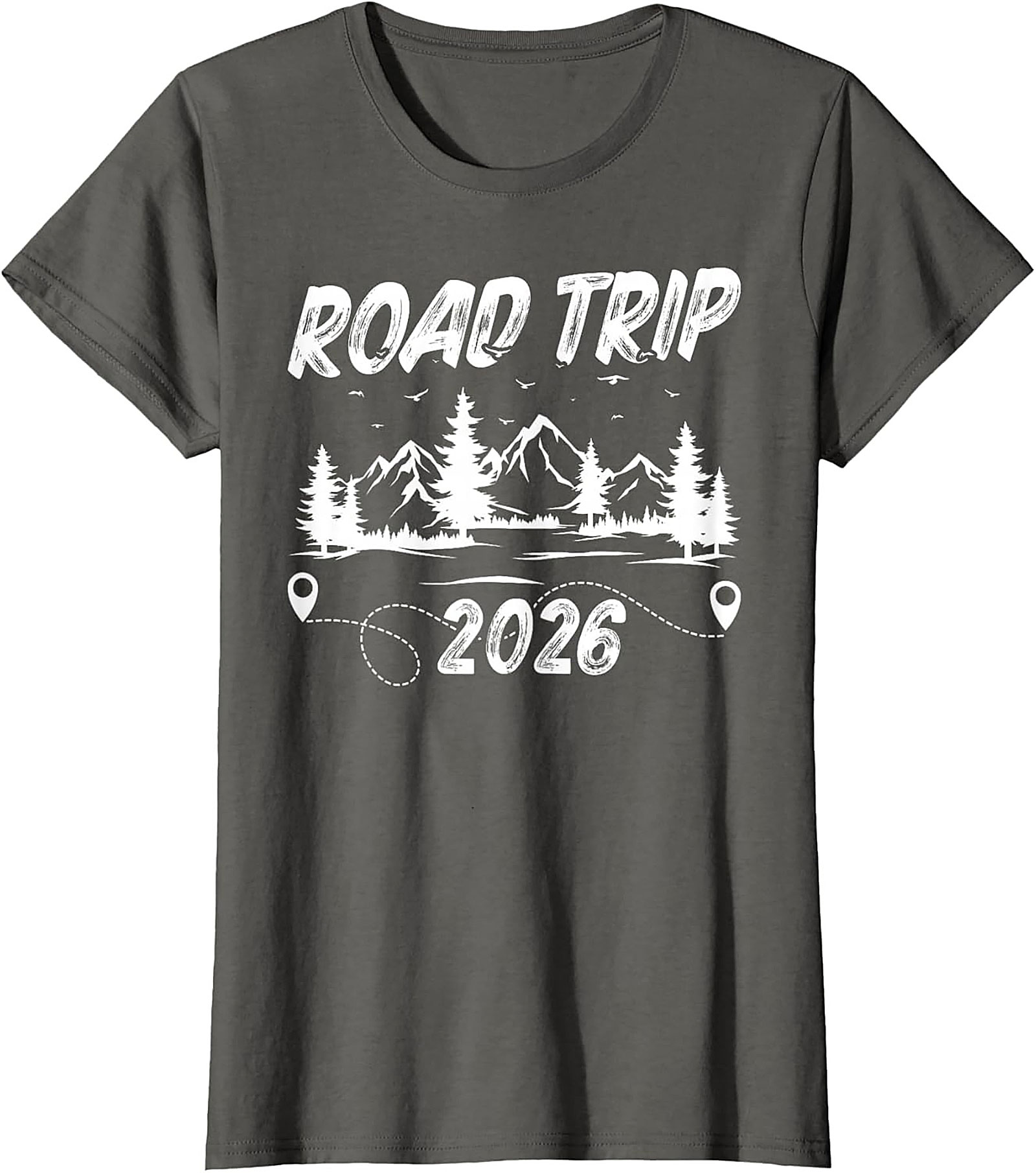 Road Trip 2026 Tee Adventure Mountain Graphic Shirt