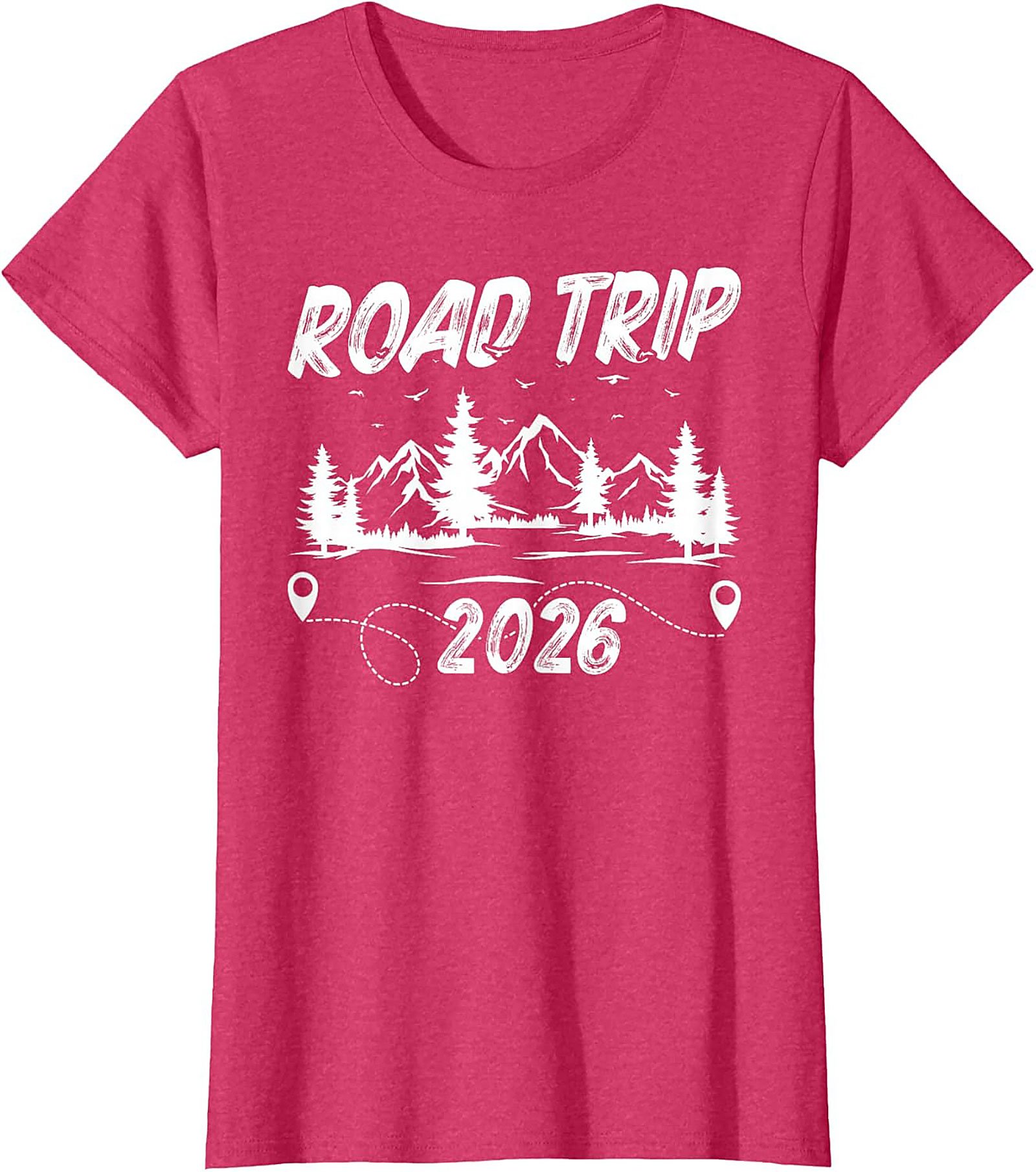 Road Trip 2026 Tee Adventure Mountain Graphic Shirt