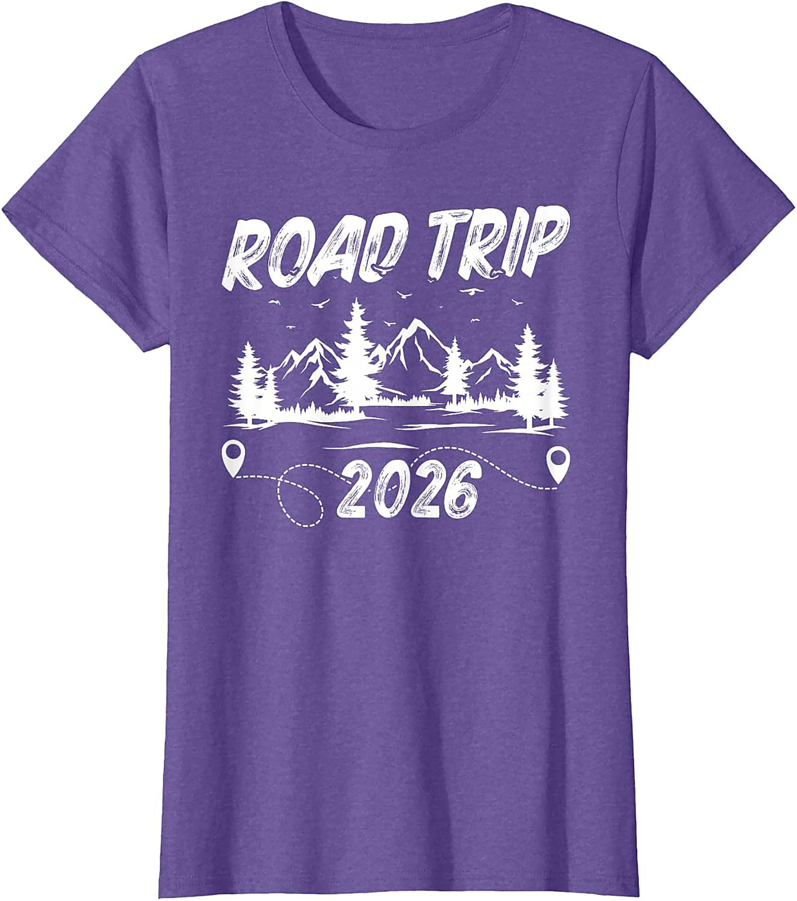 Road Trip 2026 Tee Adventure Mountain Graphic Shirt