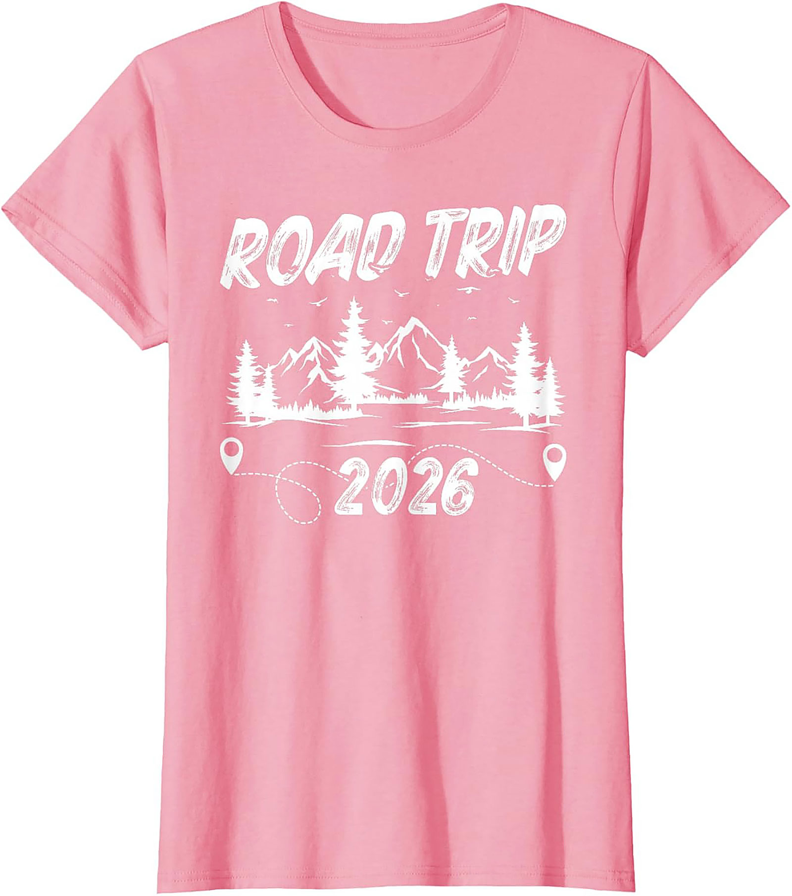 Road Trip 2026 Tee Adventure Mountain Graphic Shirt