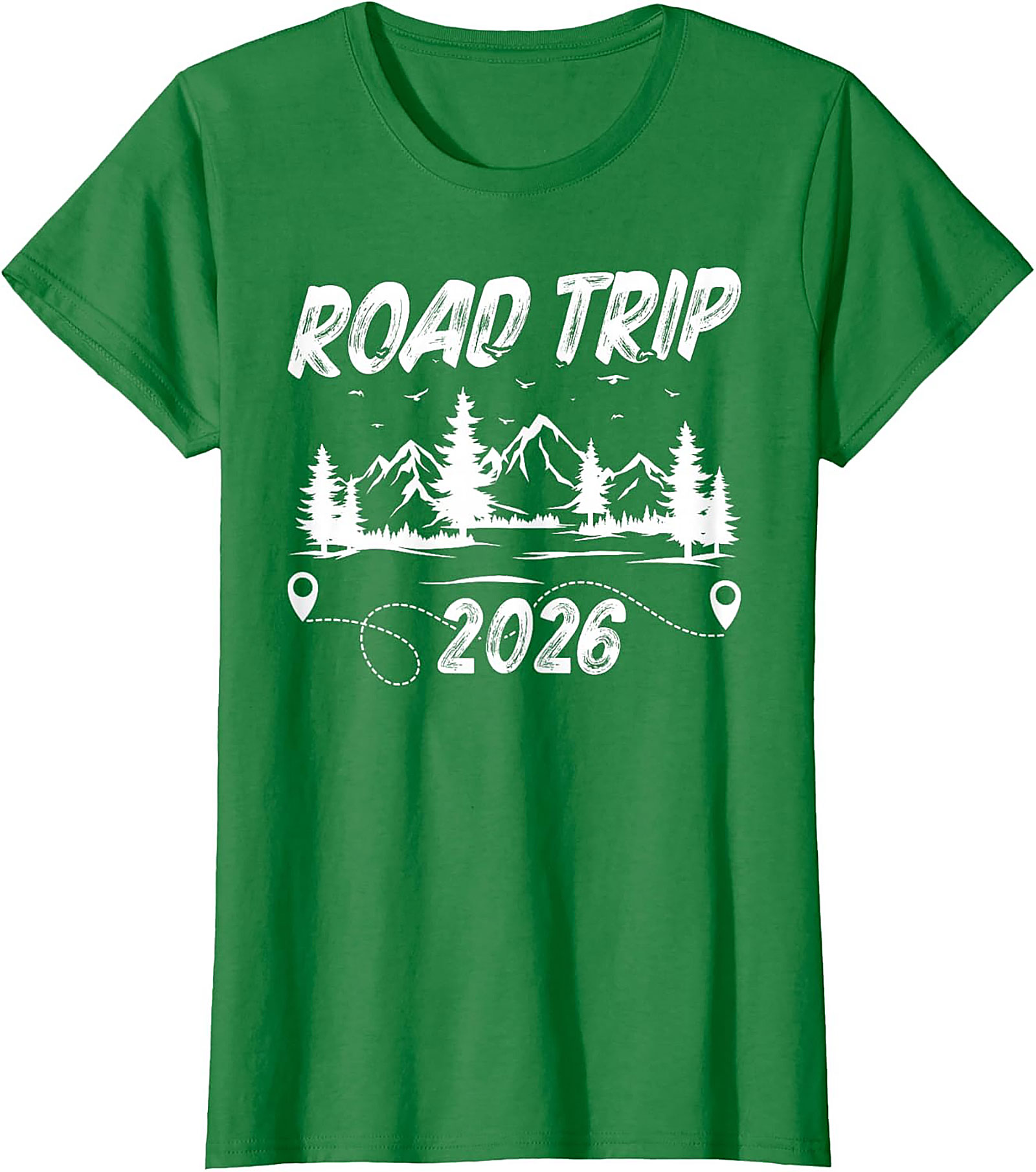 Road Trip 2026 Tee Adventure Mountain Graphic Shirt