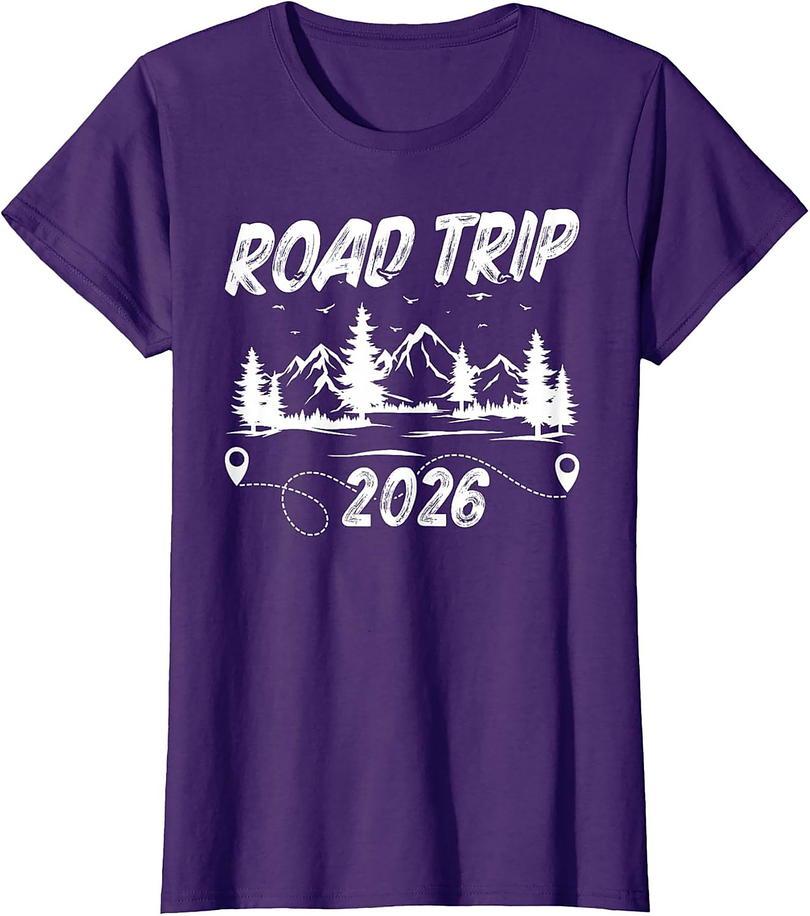Road Trip 2026 Tee Adventure Mountain Graphic Shirt