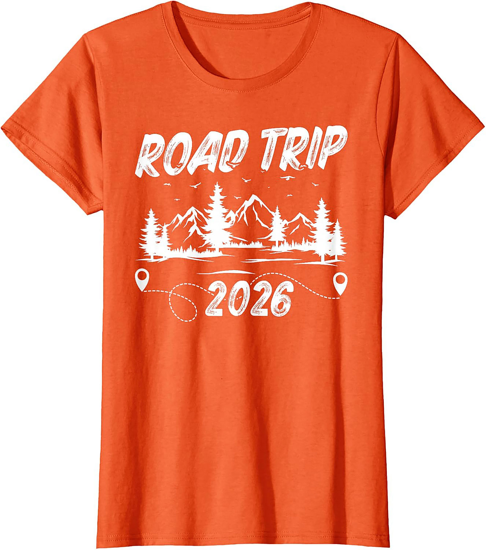 Road Trip 2026 Tee Adventure Mountain Graphic Shirt