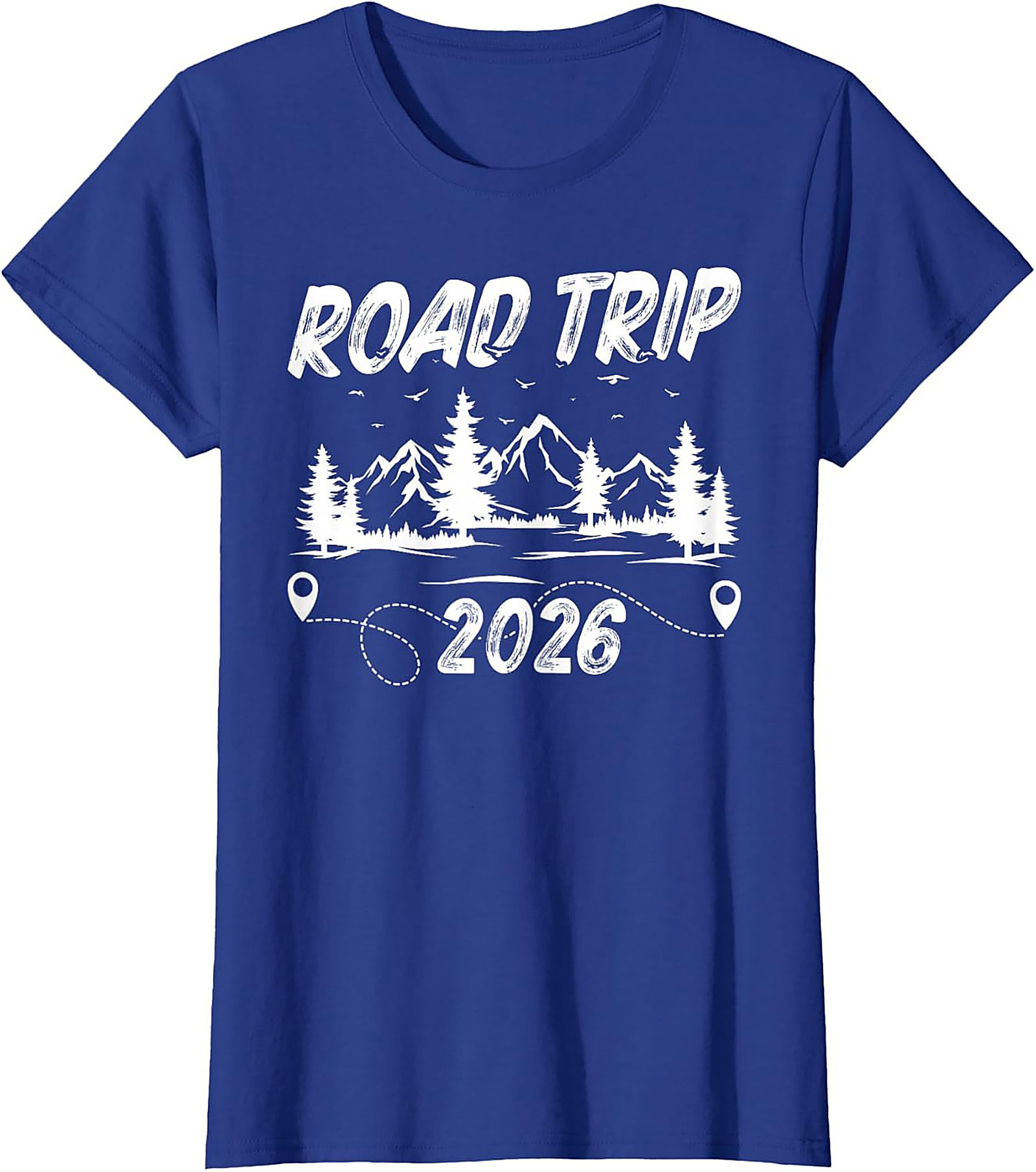 Road Trip 2026 Tee Adventure Mountain Graphic Shirt