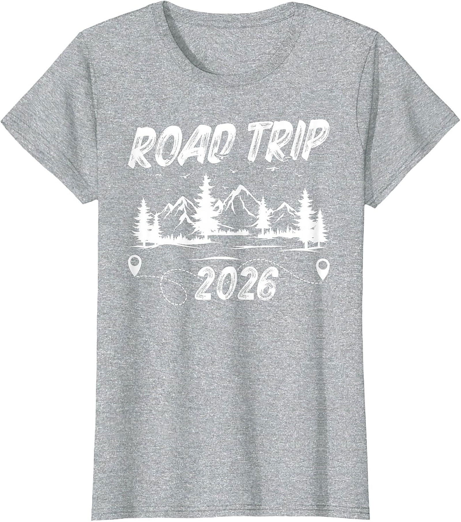 Road Trip 2026 Tee Adventure Mountain Graphic Shirt