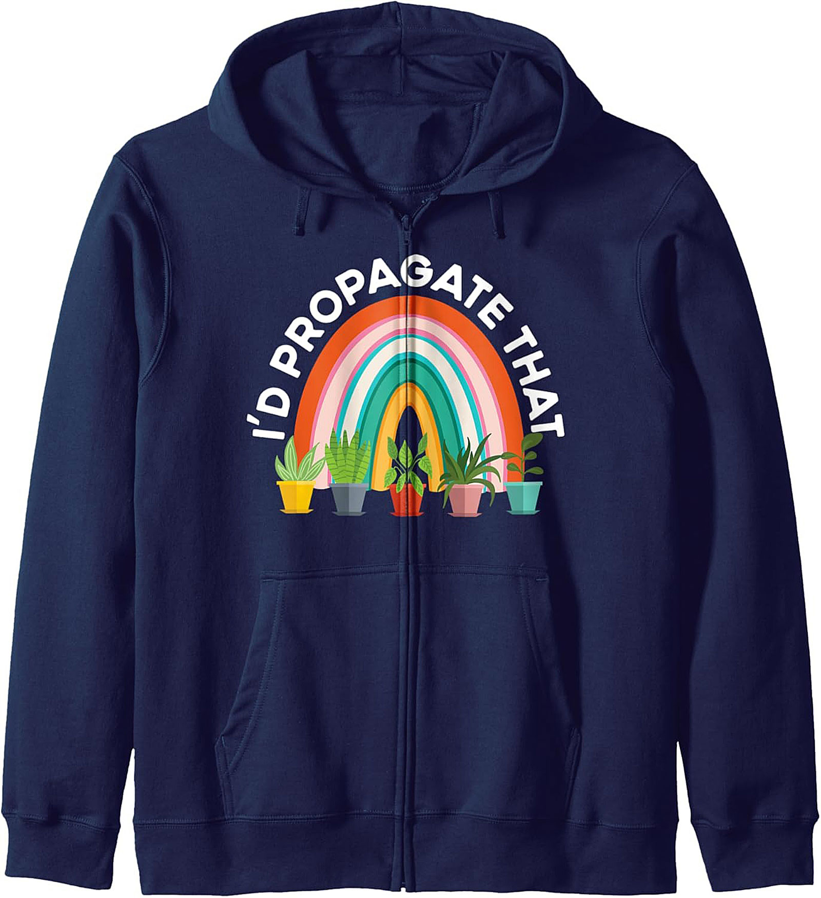 Propagate That Pullover Hoodie Plant Lover Graphic Hoodie